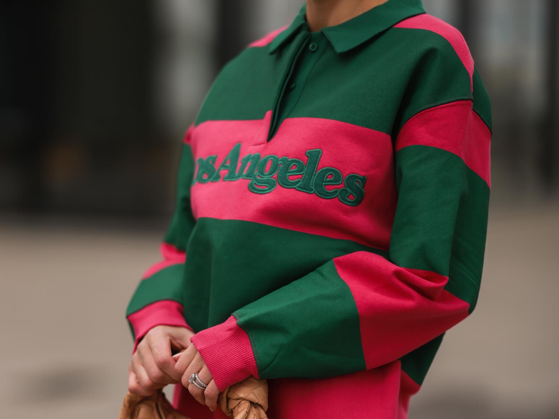 Rugby-Poloshirt im Streetstyle.
