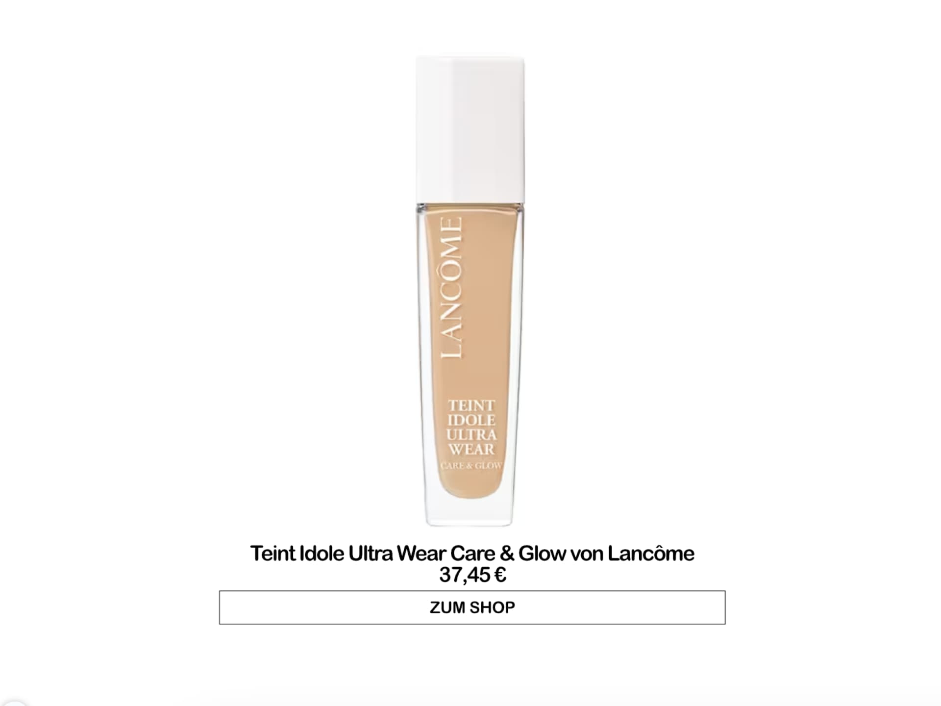 Teint Idole Ultra Wear Care & Glow von Lancôme