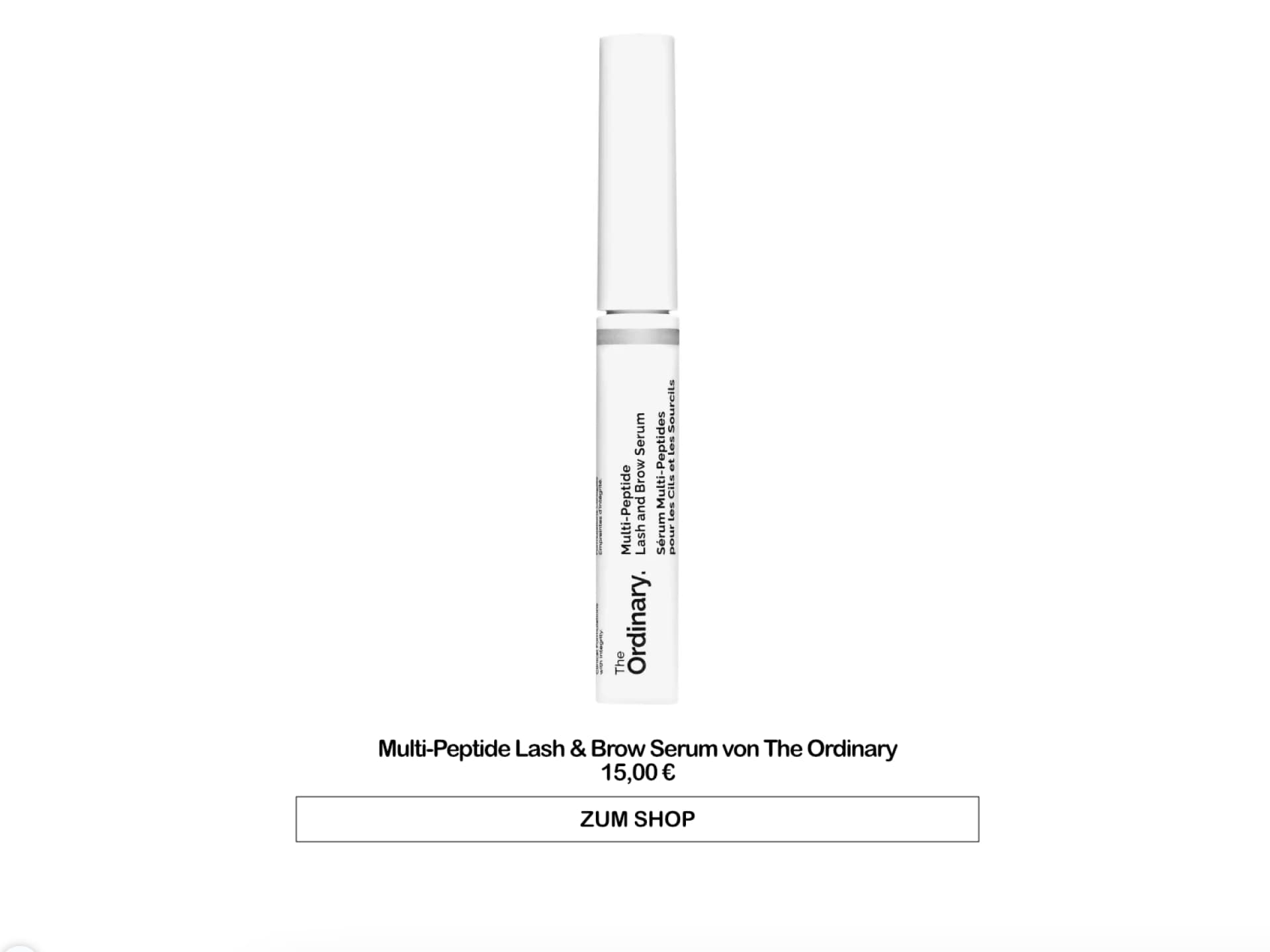 Wimpernserum von The Ordinary