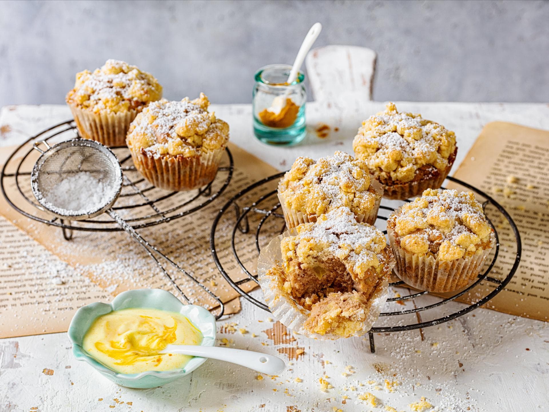 Apfel-Walnuss-Muffins 