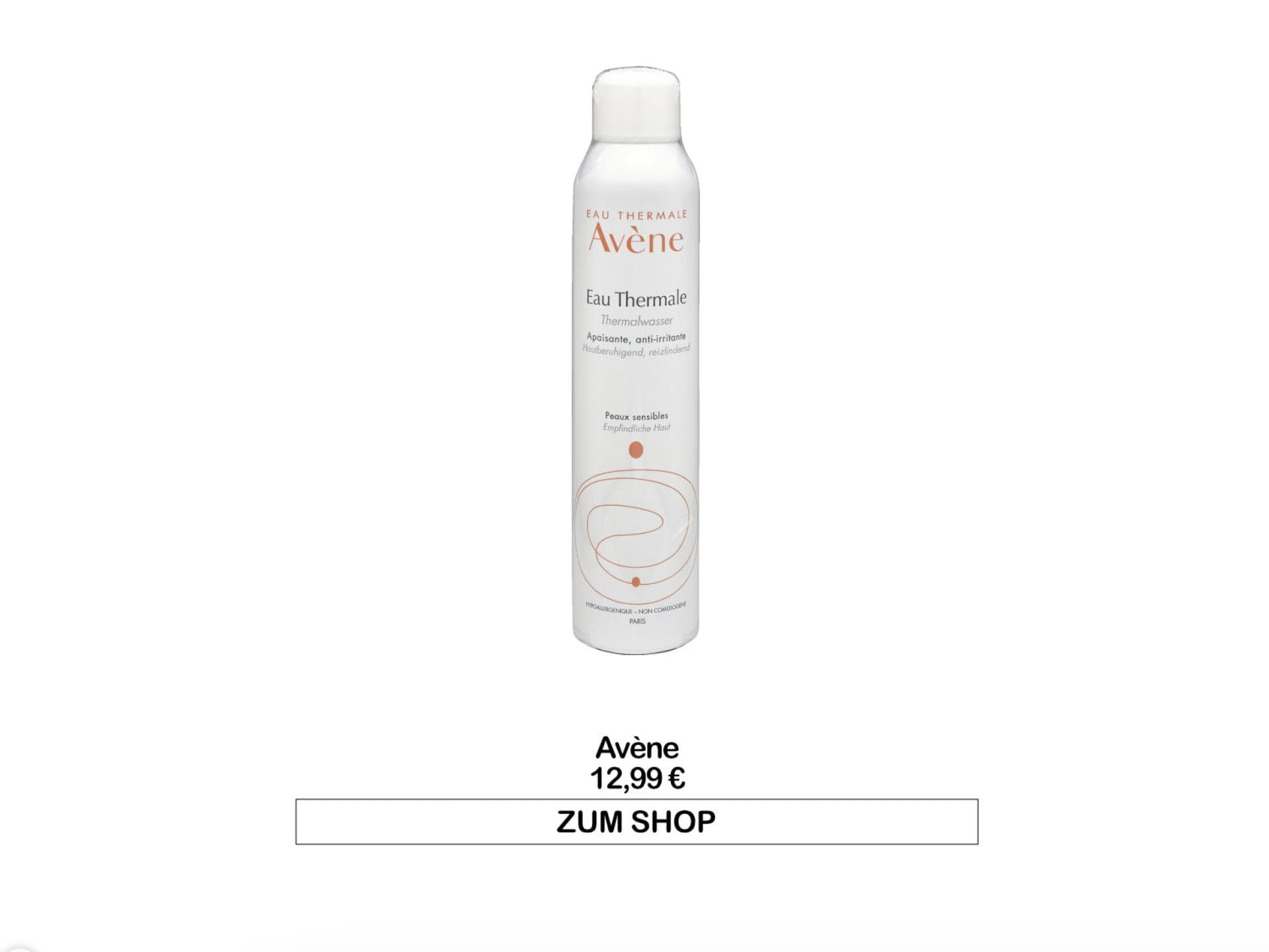 Thermalwasser-Spray von Avène