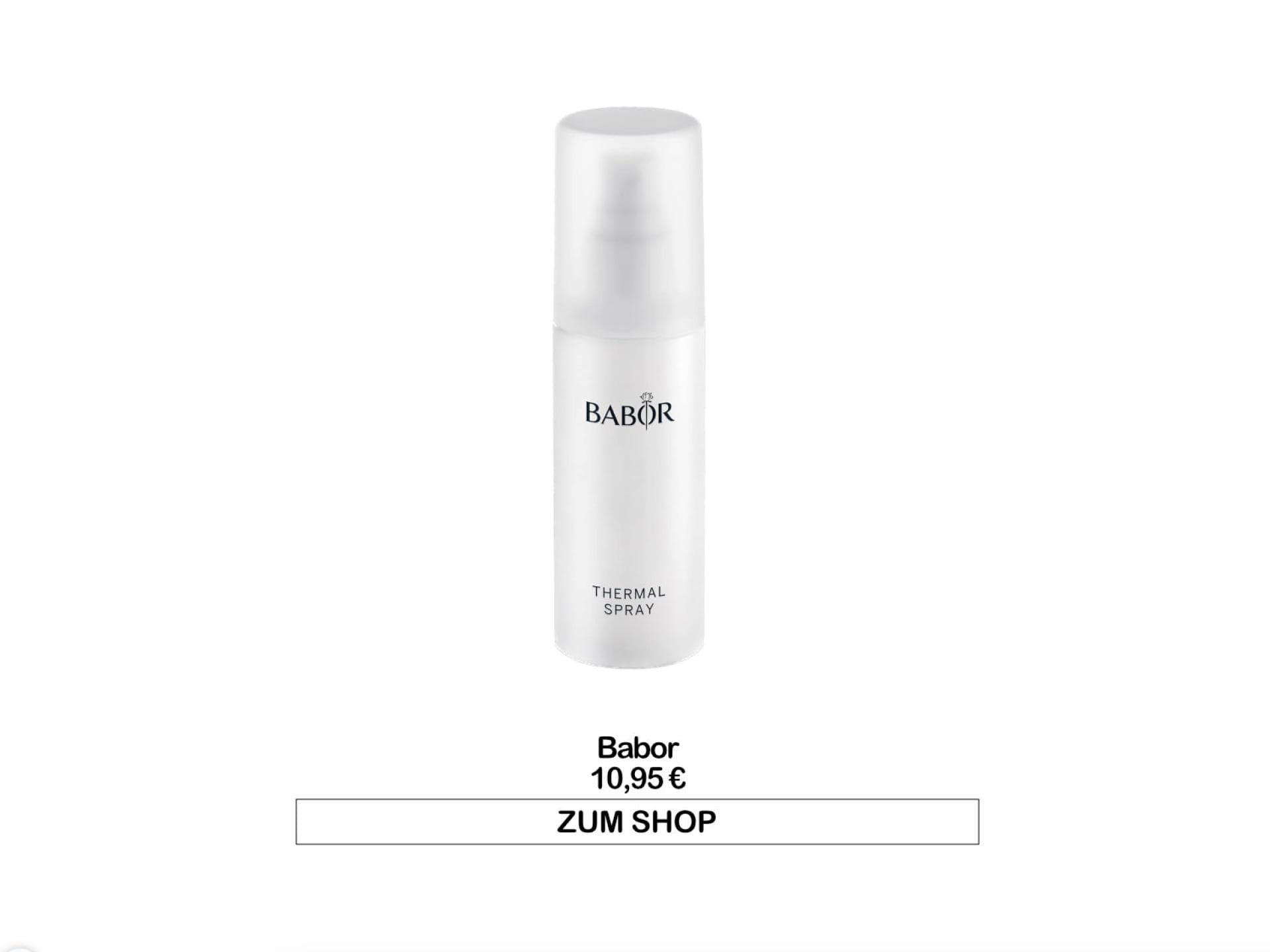 Thermalwasser-Spray von Babor 
