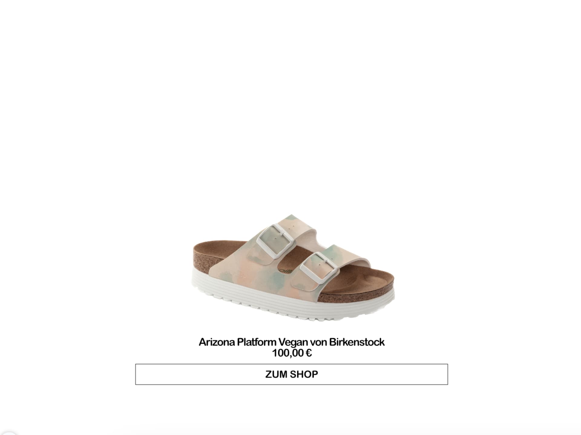 Birkenstock Plateau Arizona Vegan