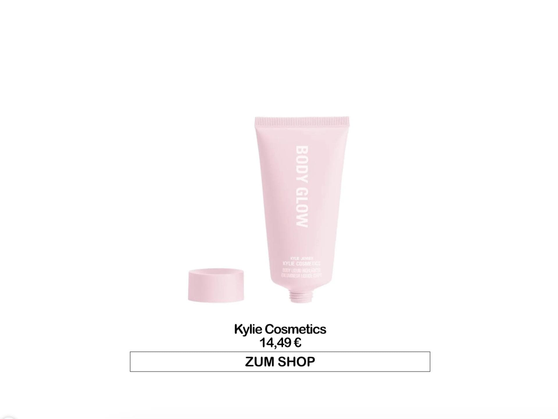 Body Glow von Kylie Cosmetics 