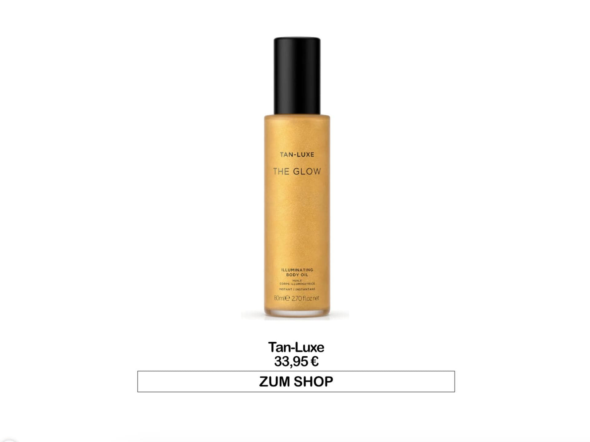 Body Glow von Tan-Luxe 
