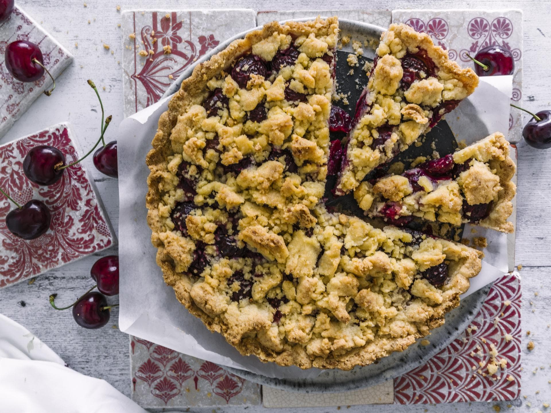 Kirsch-Streuselkuchen 