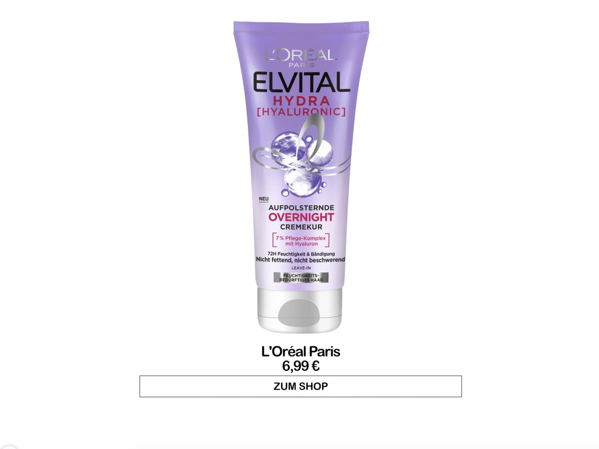 L'Oréal Paris Overnight Haarkur