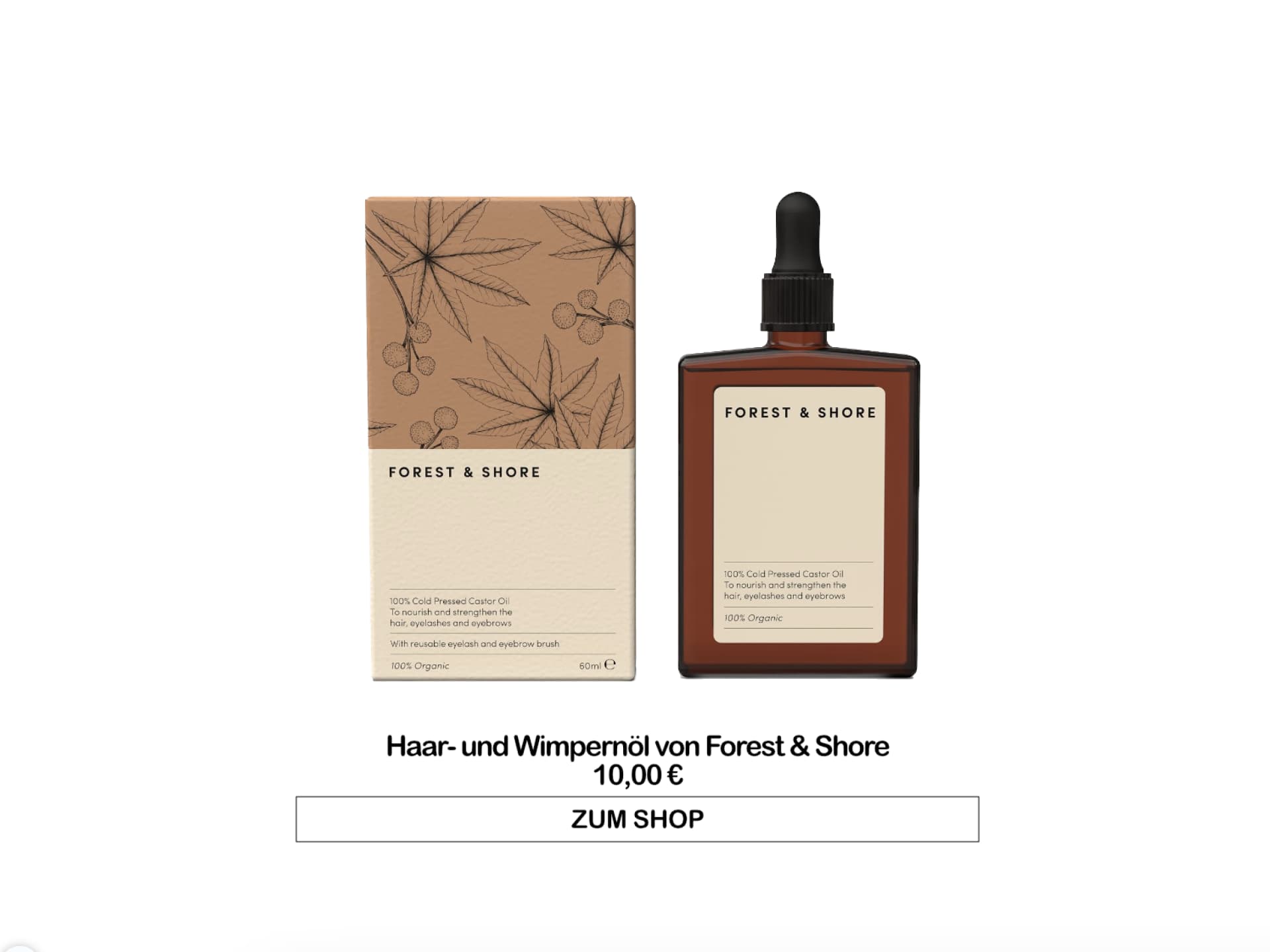 Haaröl von Forest & Shore