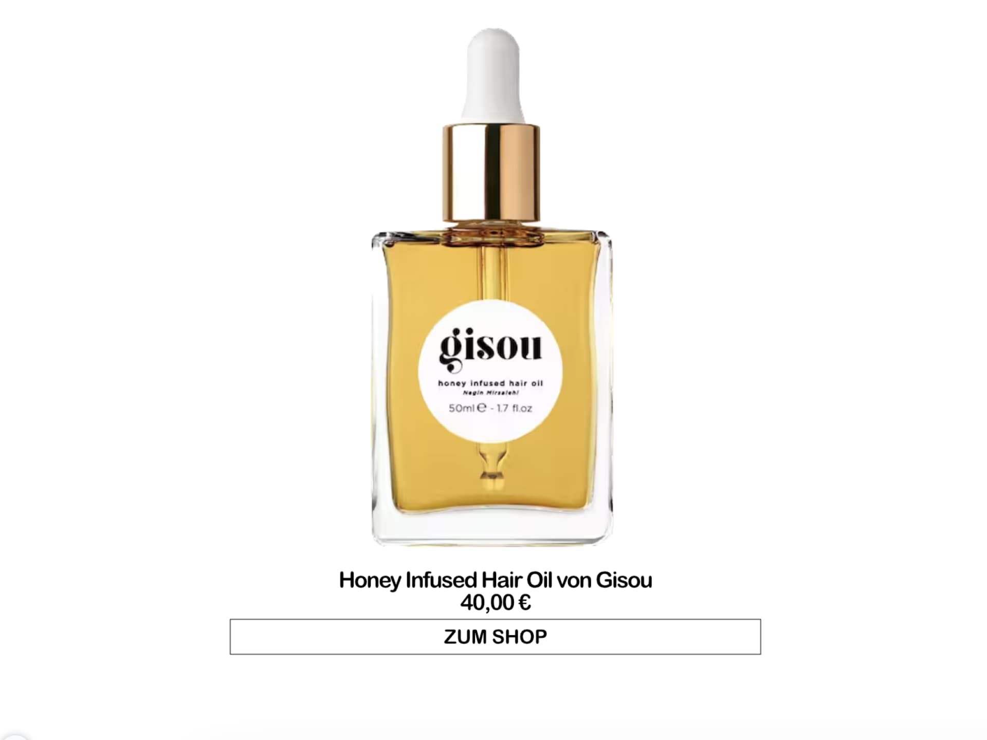Haaröl von Gisou