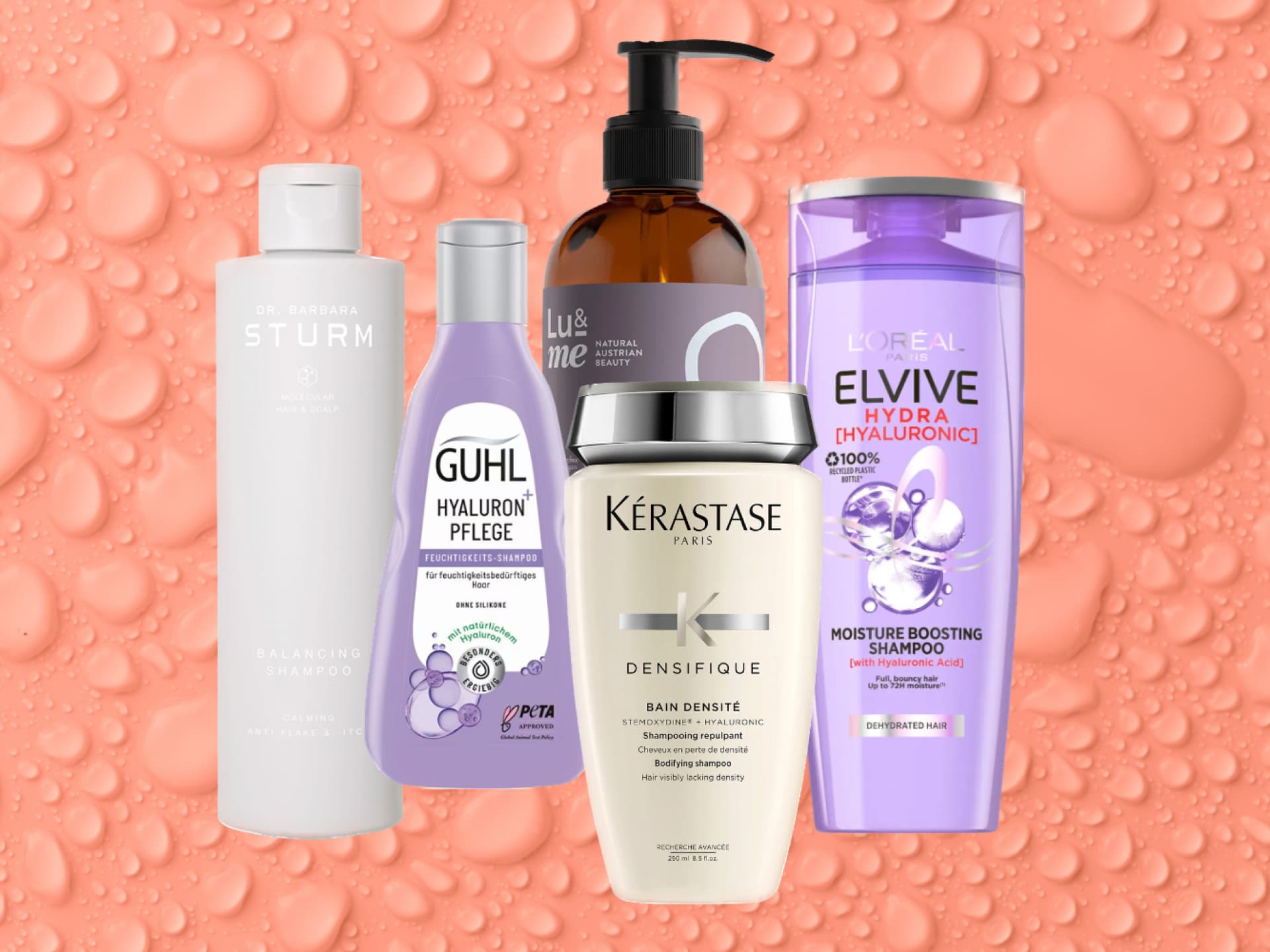 Die besten Shampoos mit Hyaluron