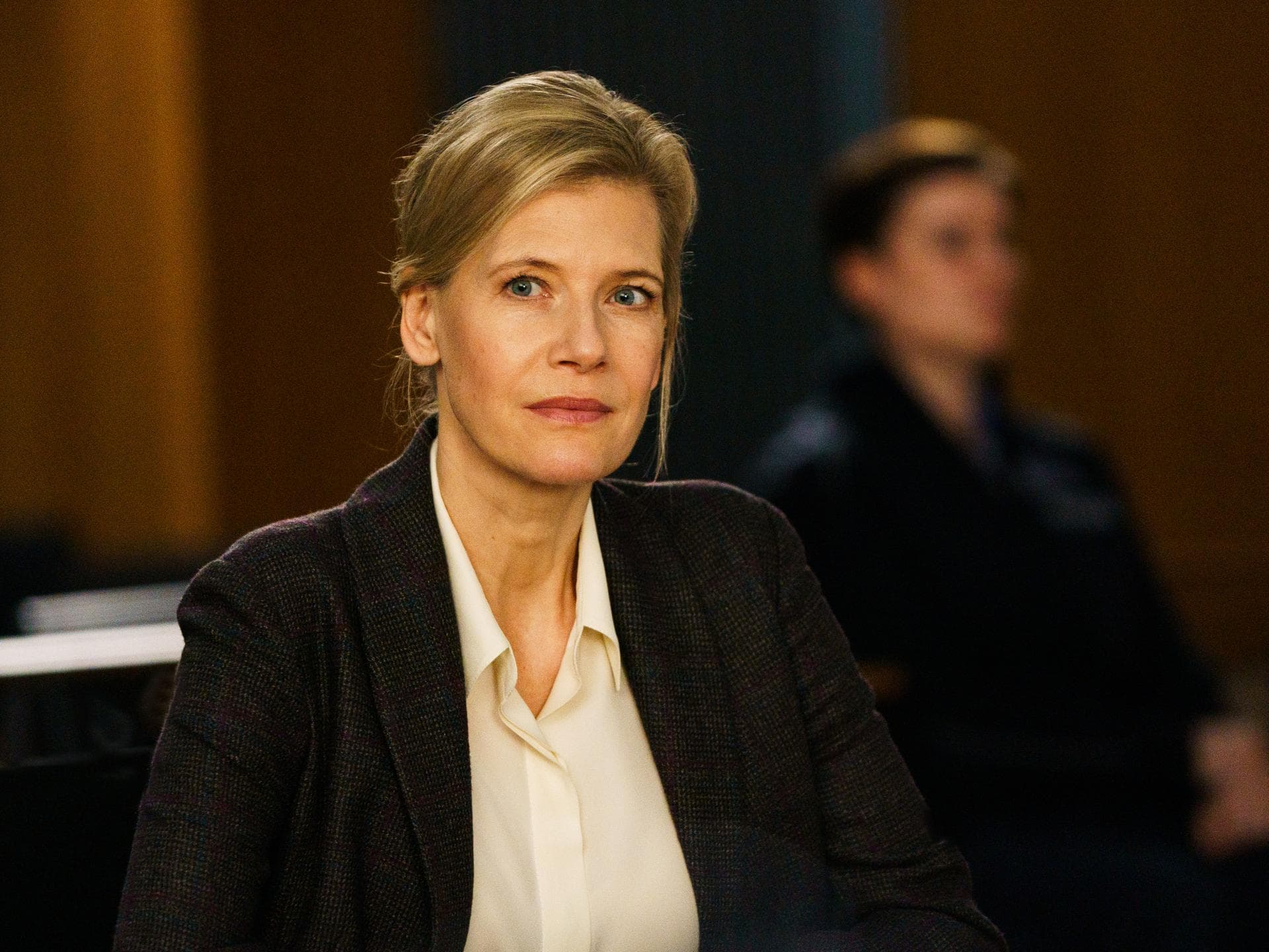 Ina Weisse in "Sie sagt. Er sagt." Ina Weisse in "Sie sagt. Er sagt."