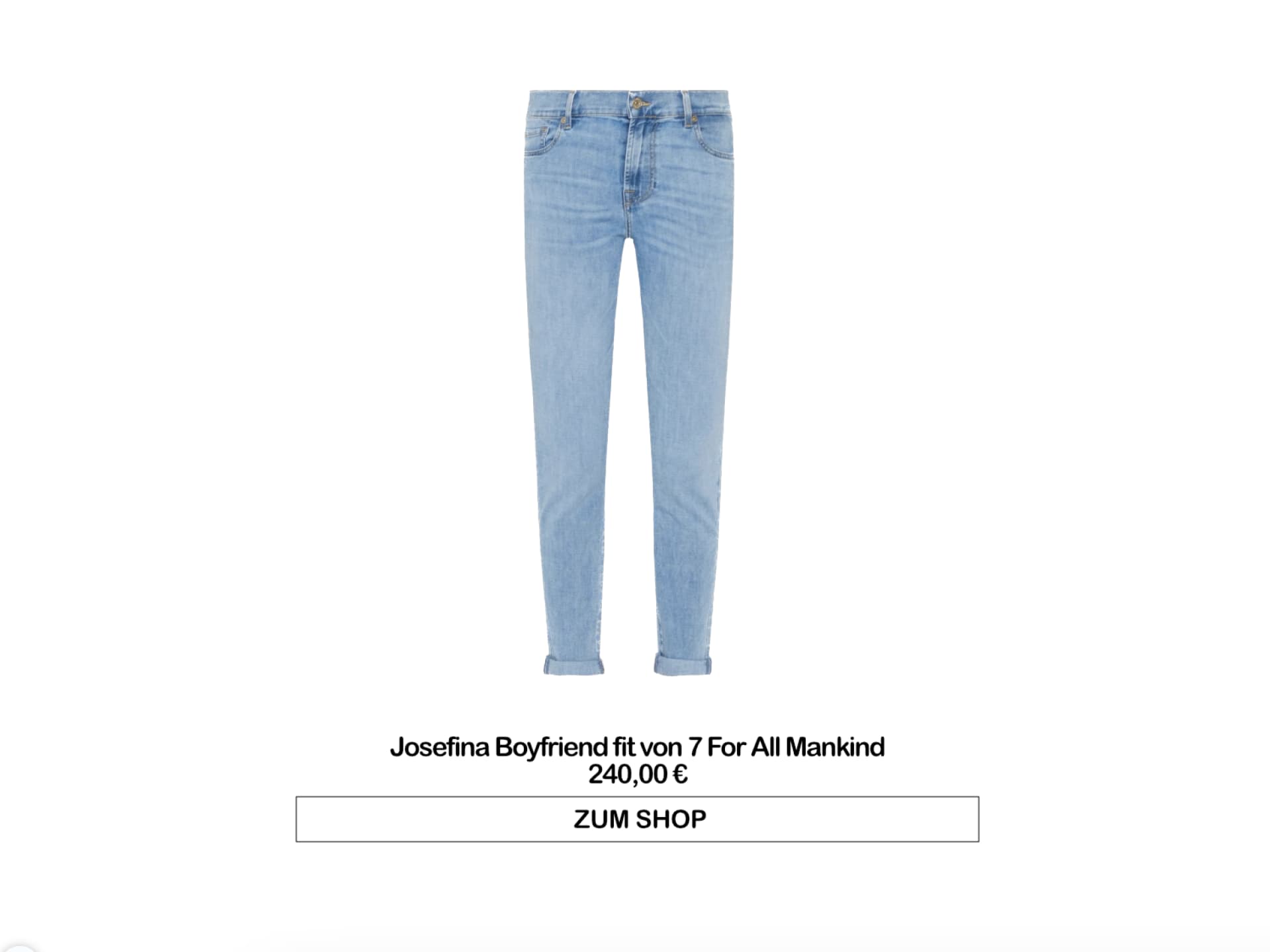 Josefina Jeans 7 for all mankind