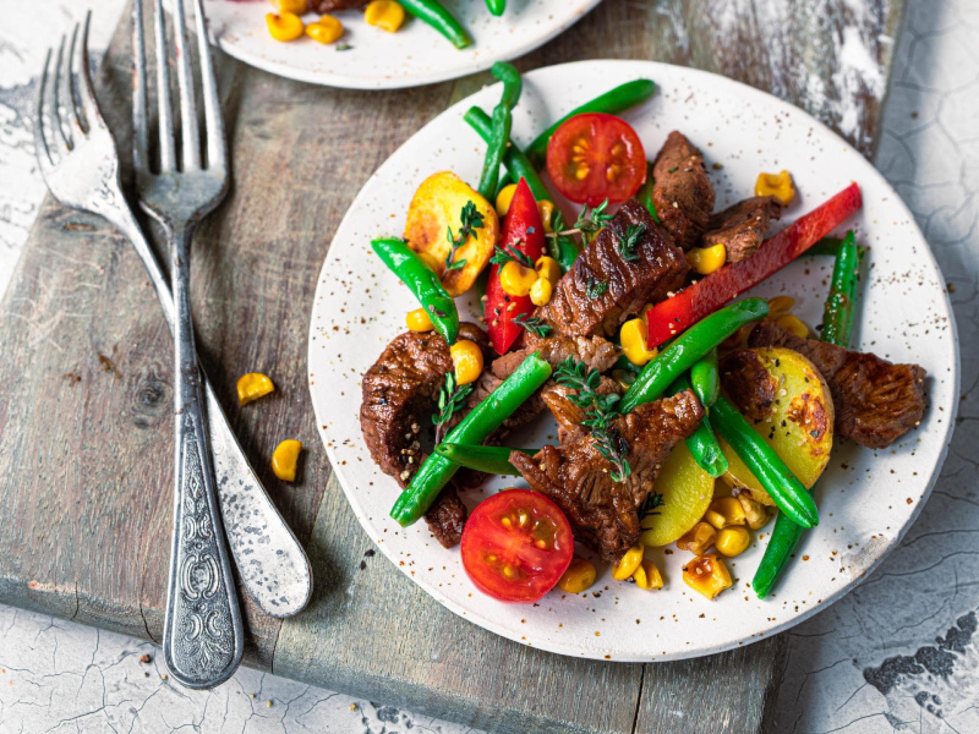 Kartoffel-Steakpfanne Rezept 