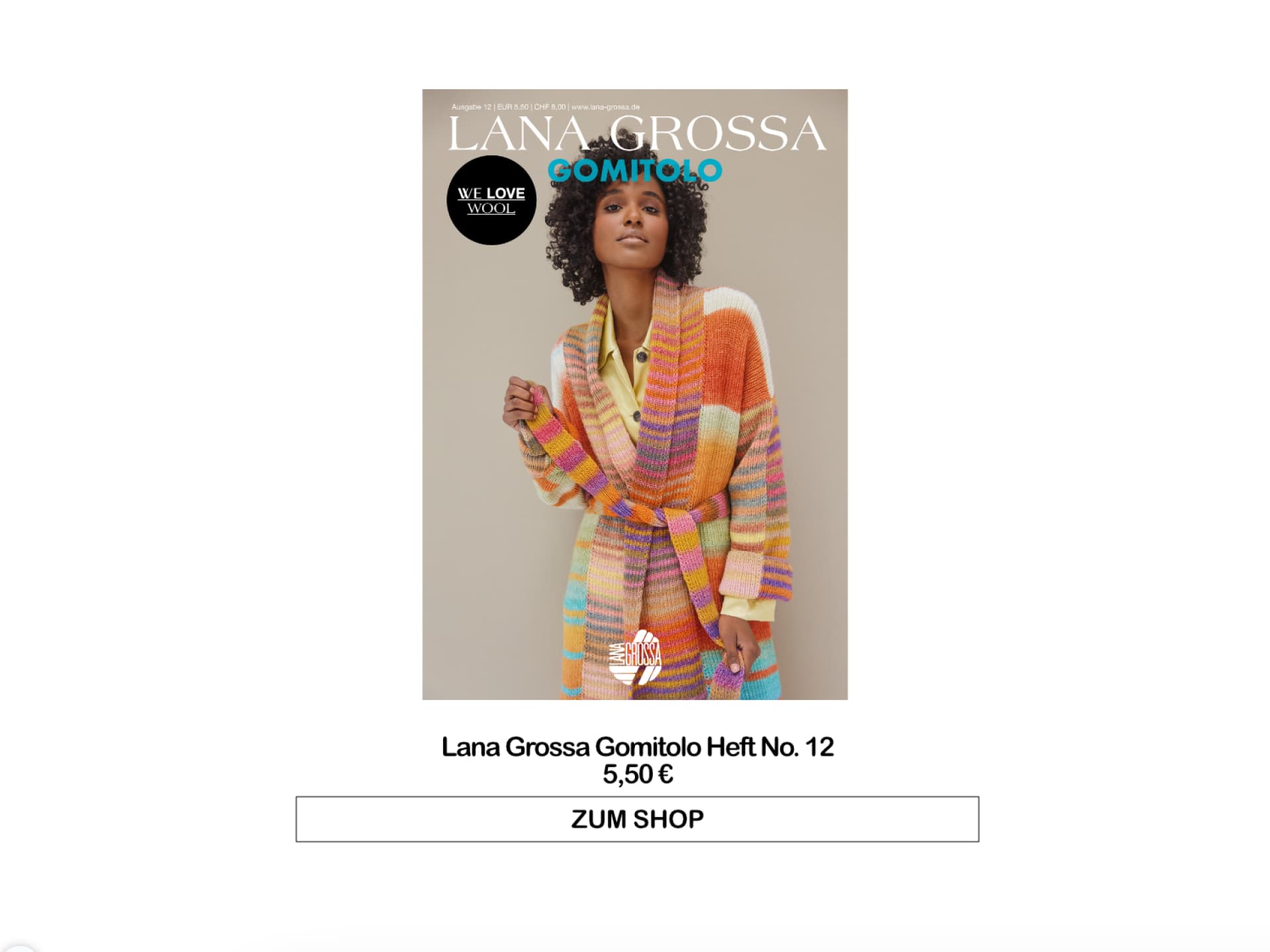 Lana Grossa Gomitolo No. 12