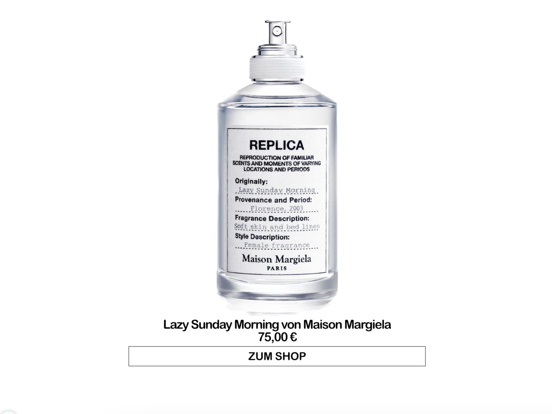 Lazy Sunday Morning von Maison Margielaa