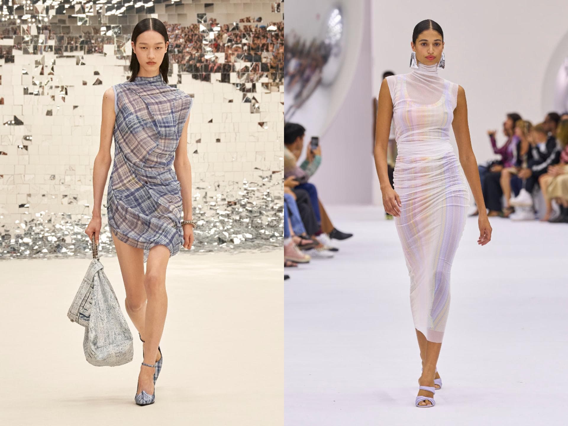 Modetrend Frühjahr Transparenz 