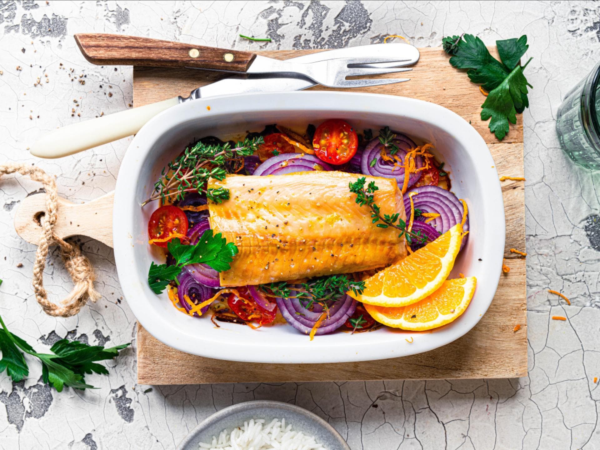 Ofen-Kabeljau Rezept 