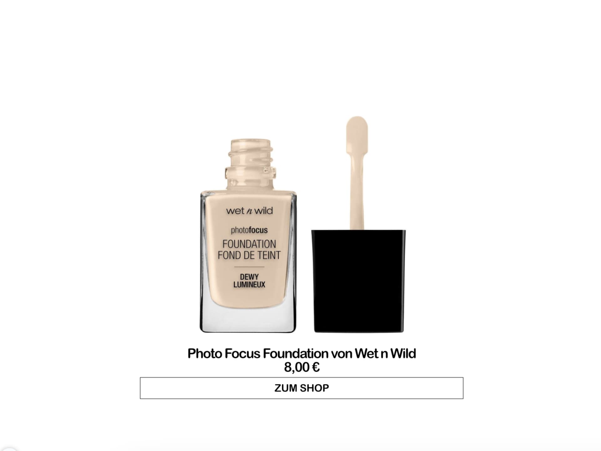 Photo Focus Foundation von Wet n Wild