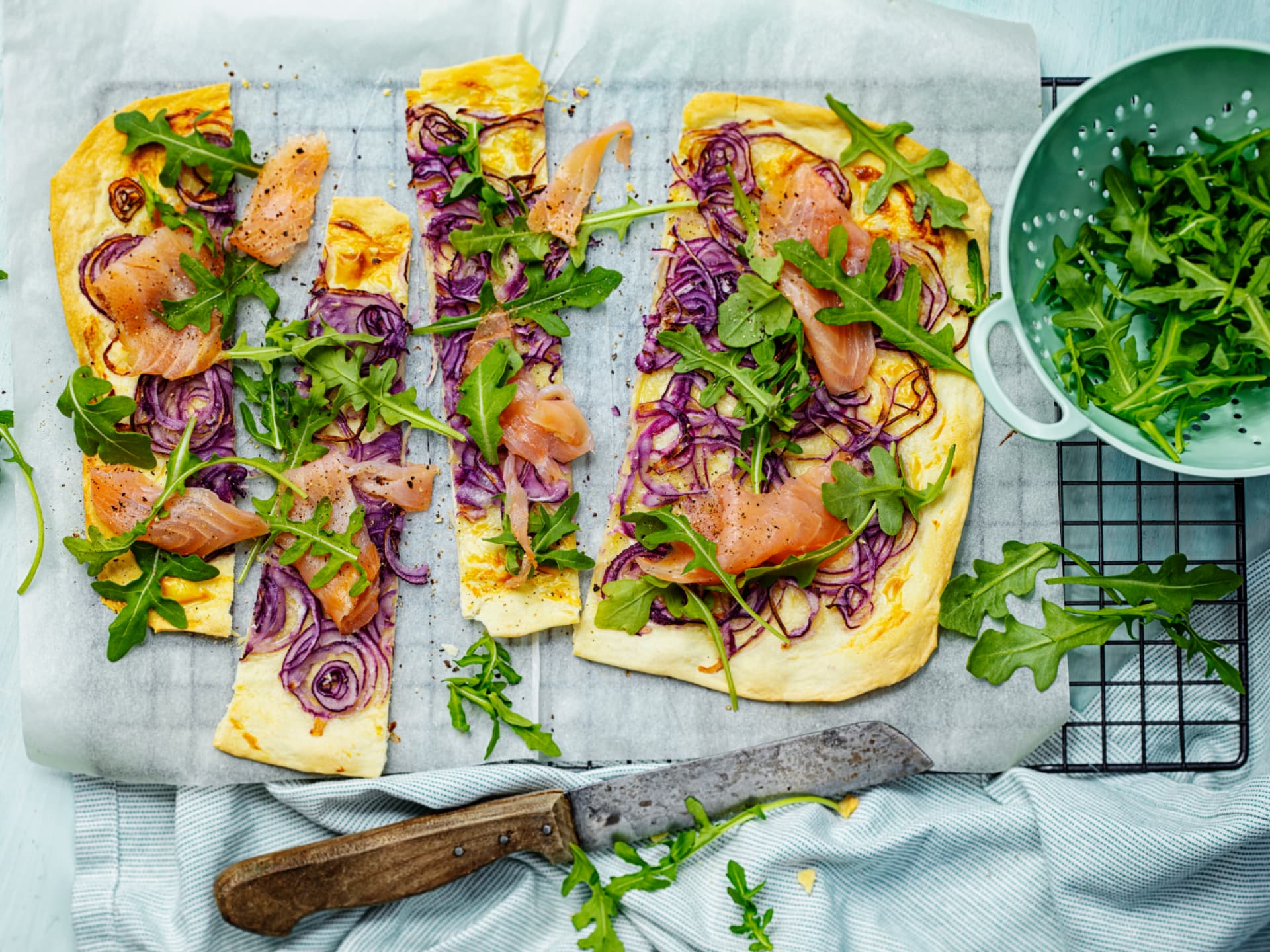 Schneller Flammkuchen
