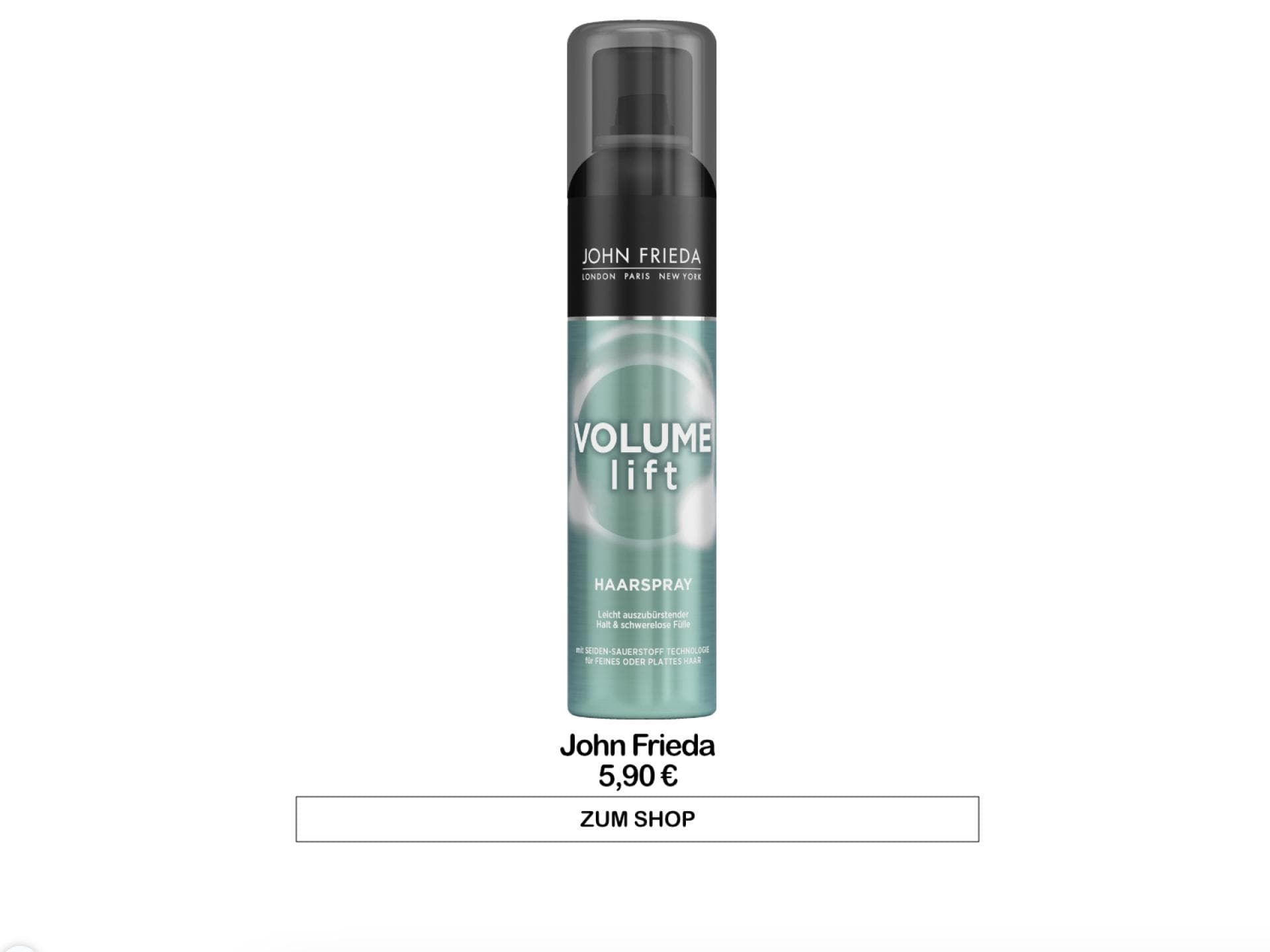 John Frieda Volumen Haarspray