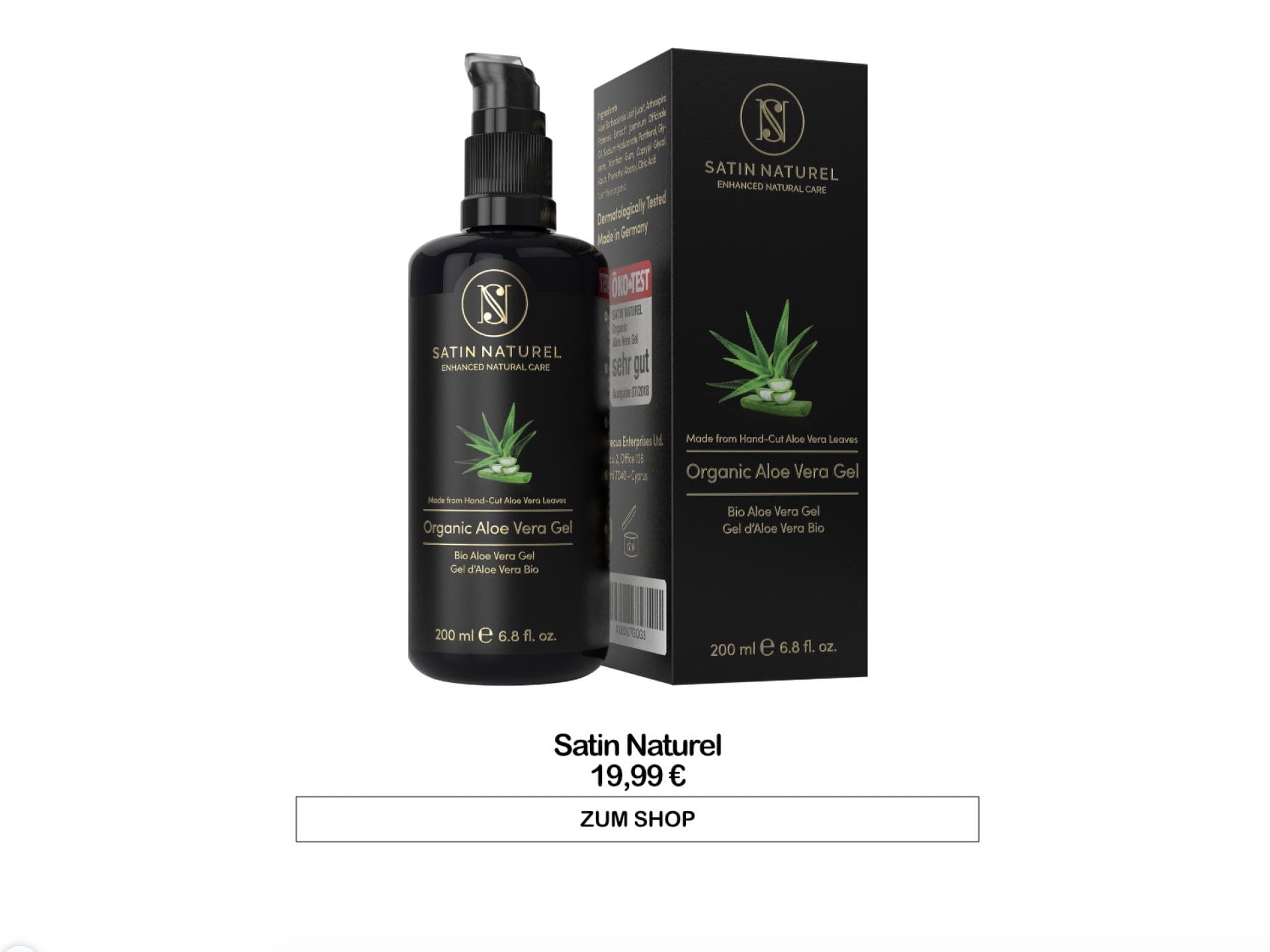 Satin Naturel Bodylotion