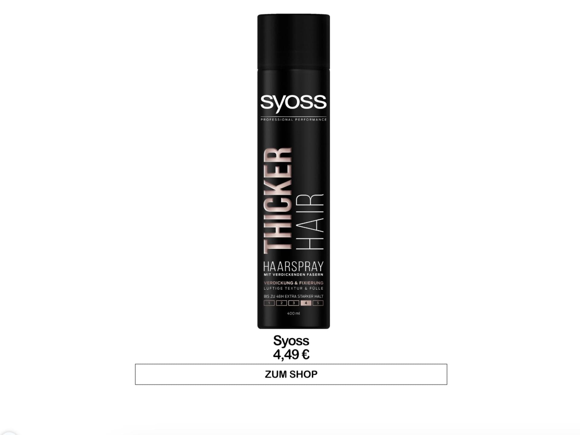 Syoss Volumen Haarspray