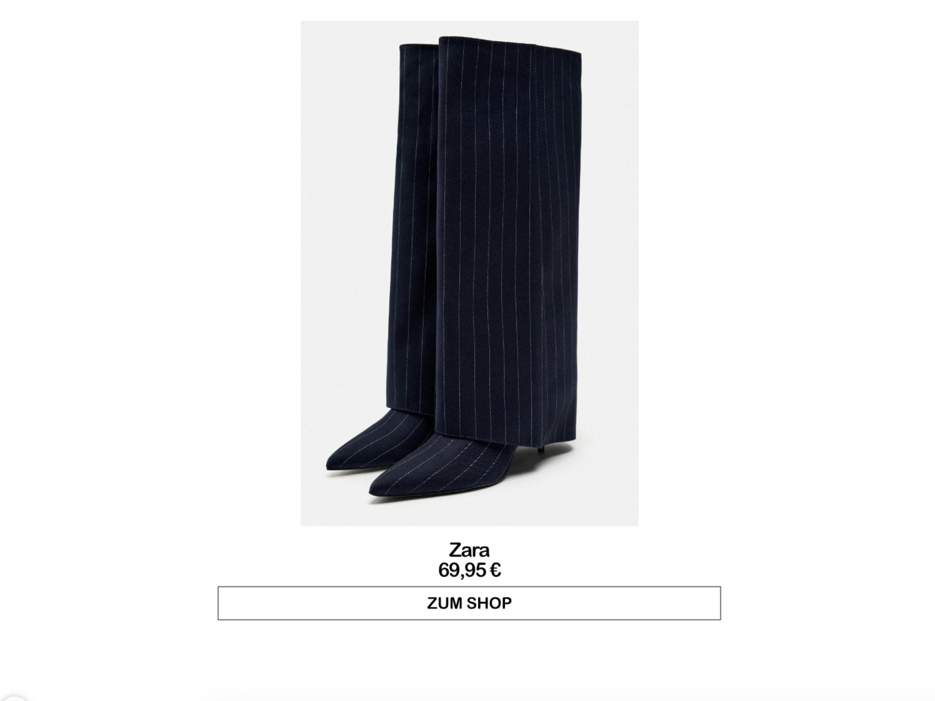 Zara Foldover Boos