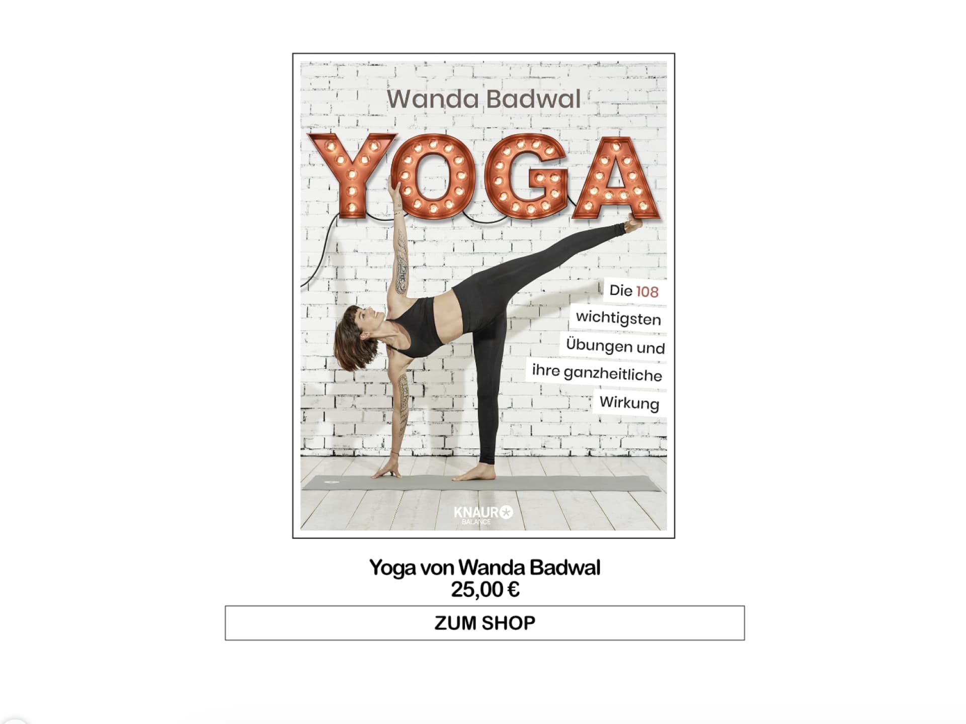 Yoga von Wanda Badwal