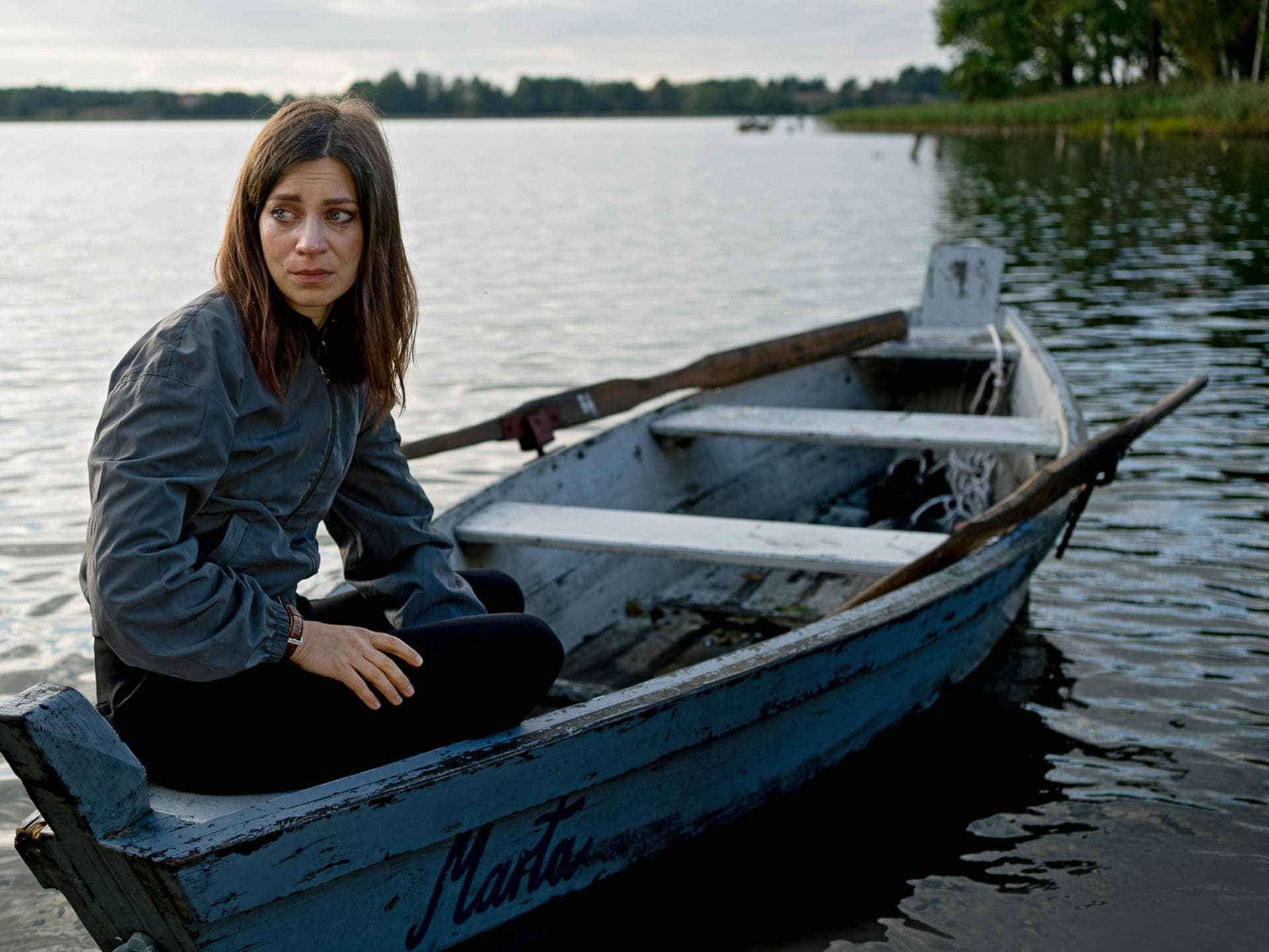Claudia Eisinger im "Masuren-Krimi"