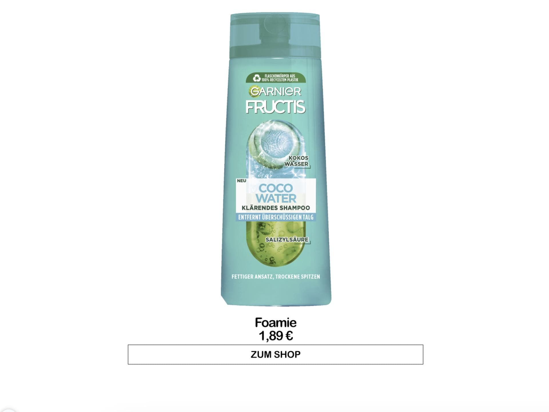 Garnier Salicylsäure Shampoo