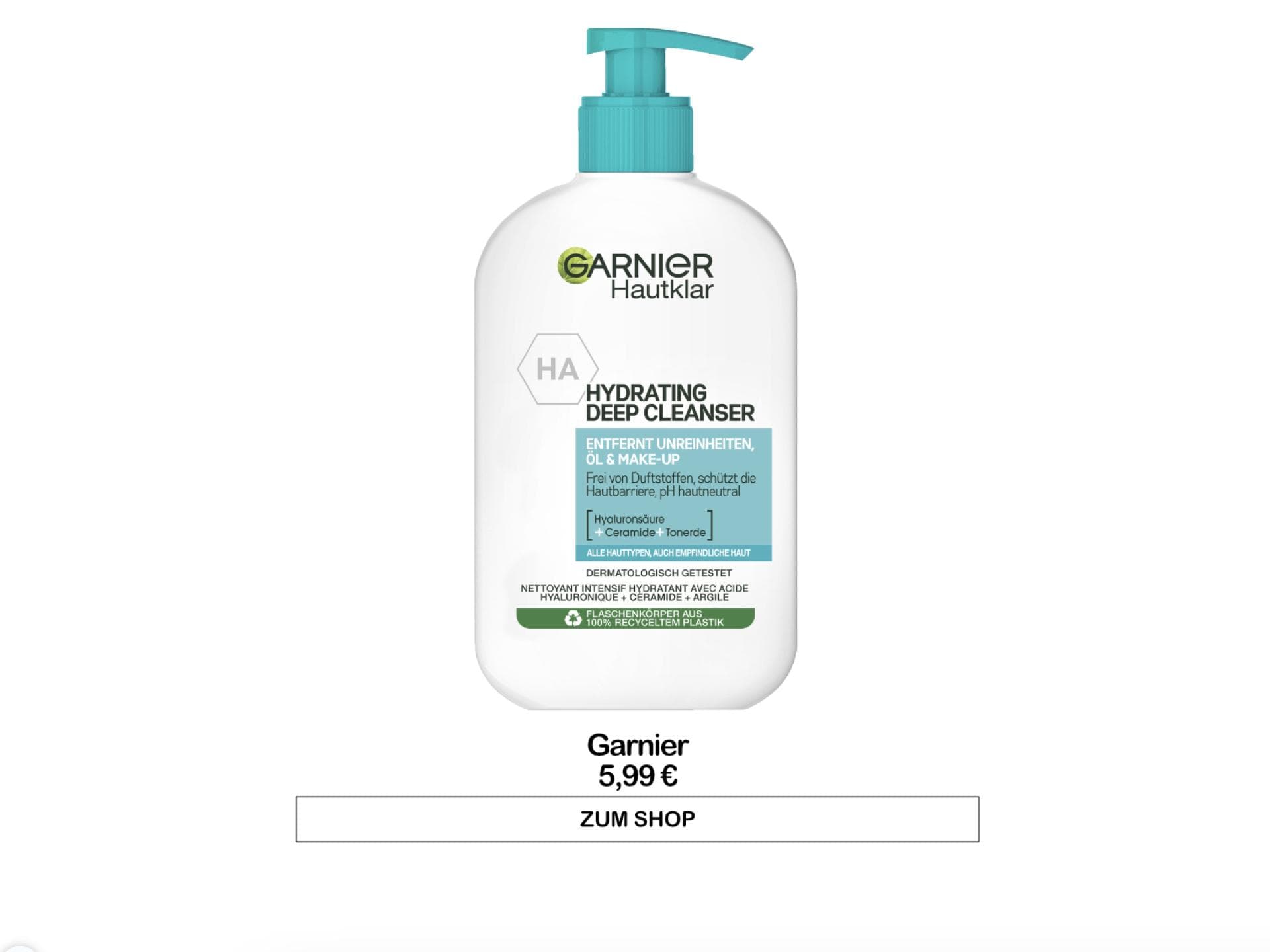 Garnier Salicylsäure Waschgel