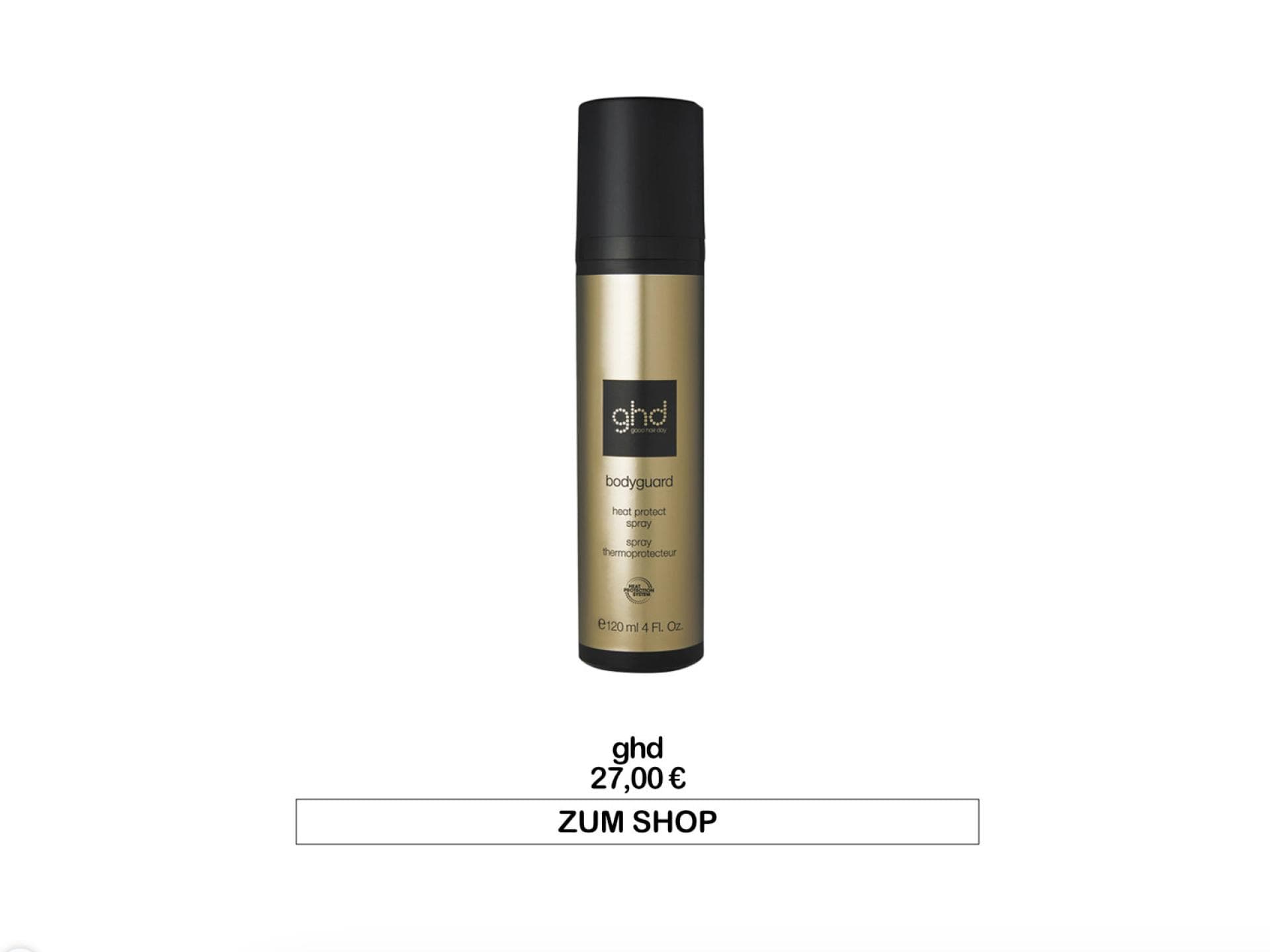 Hitzeschutzspray von ghd 