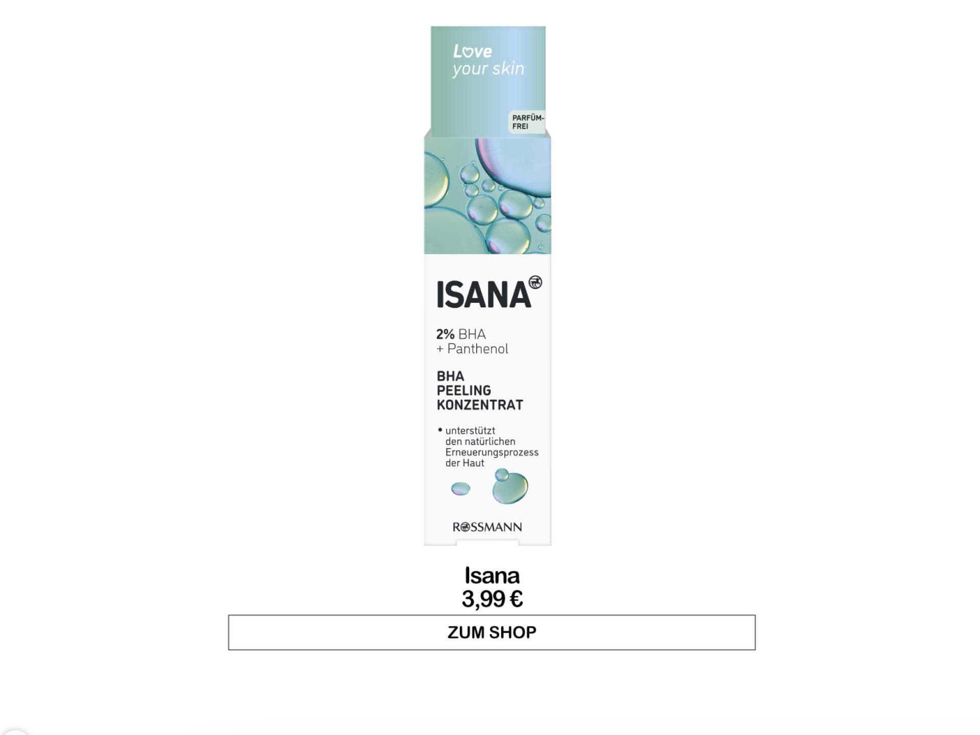 Isana Salicylsäure Serum