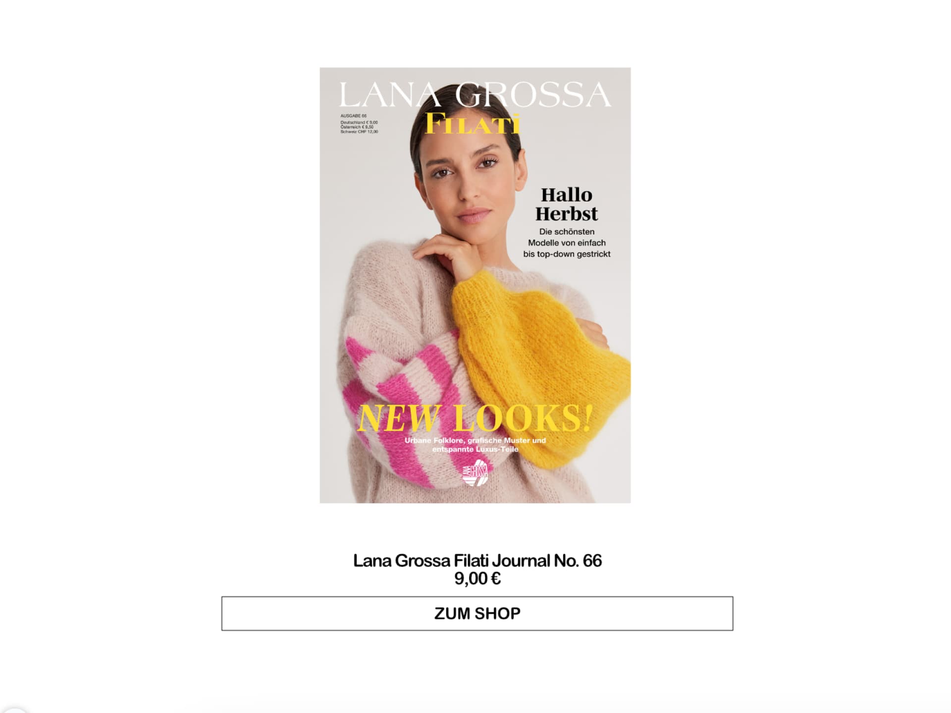 Lana Grossa Filati Journal 66 Lana Grossa Filati Journal 66