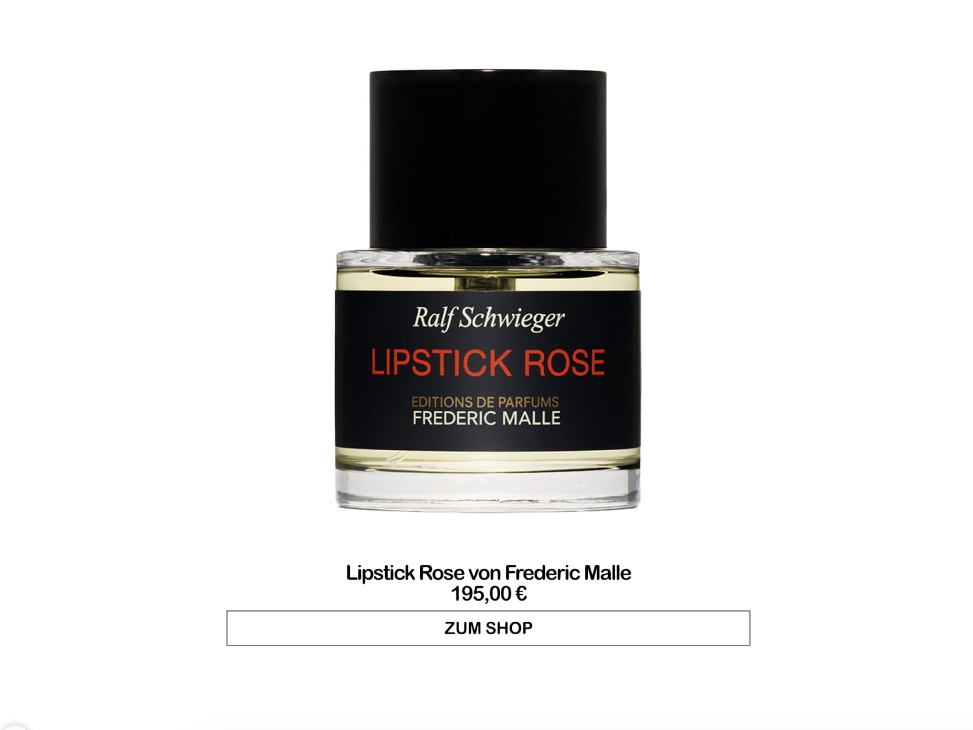Lipstick Rose von Frederic Malle