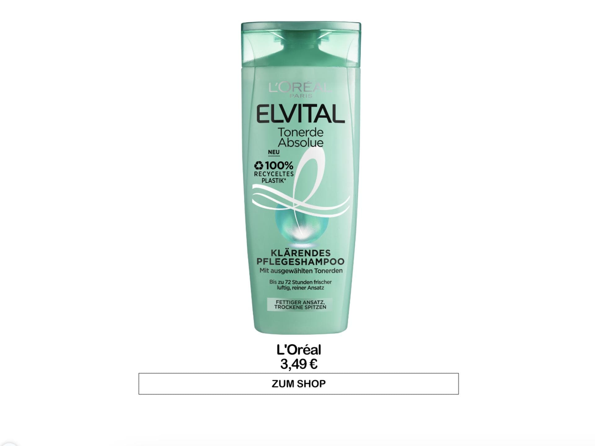 Tonerde Shampoo L'Oréal