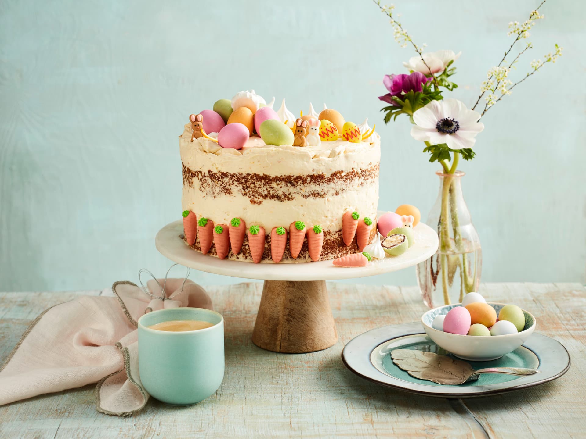 Naked Cheesecake mit Möhren