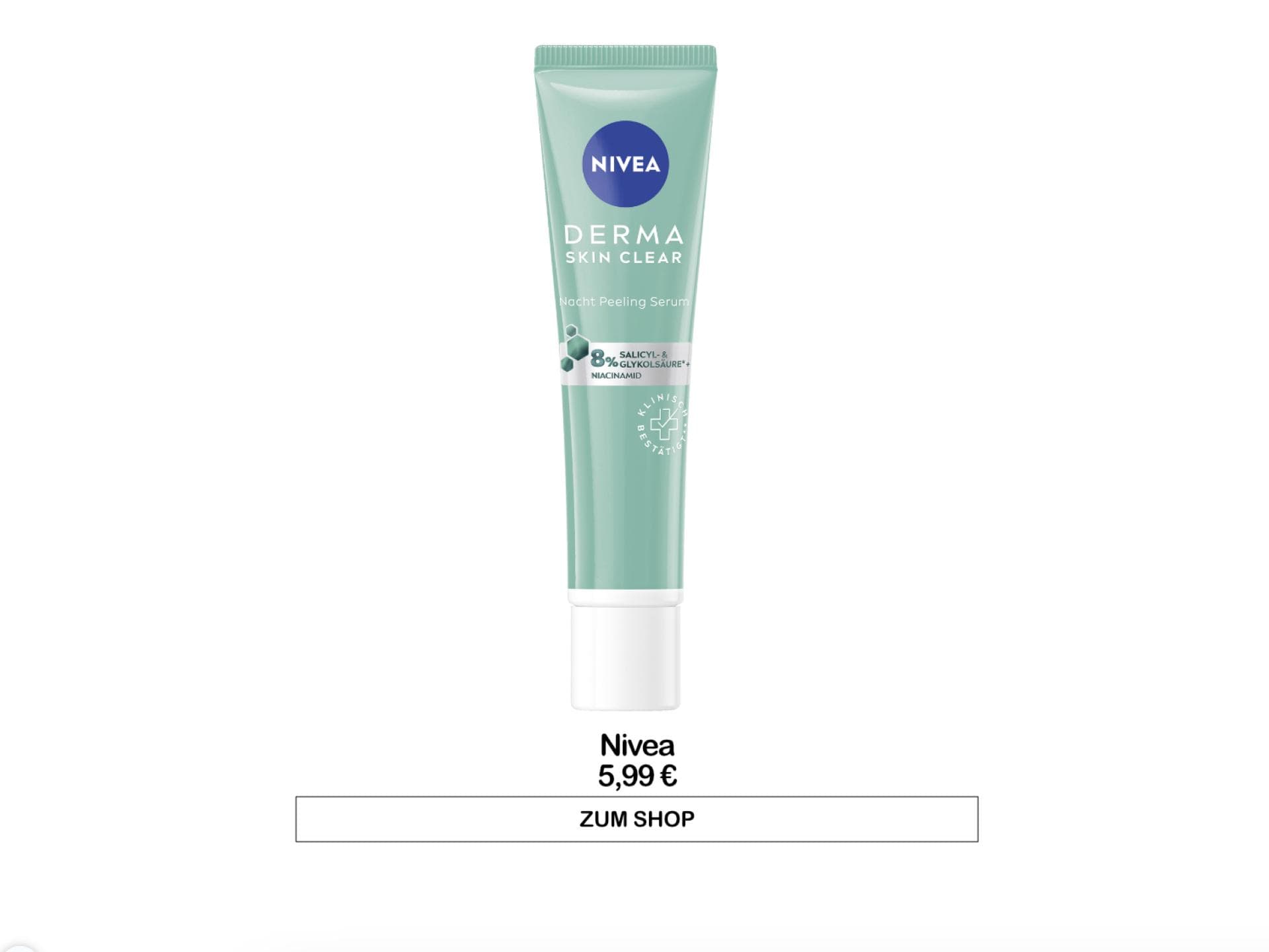 Nivea Salicylsäure Serum