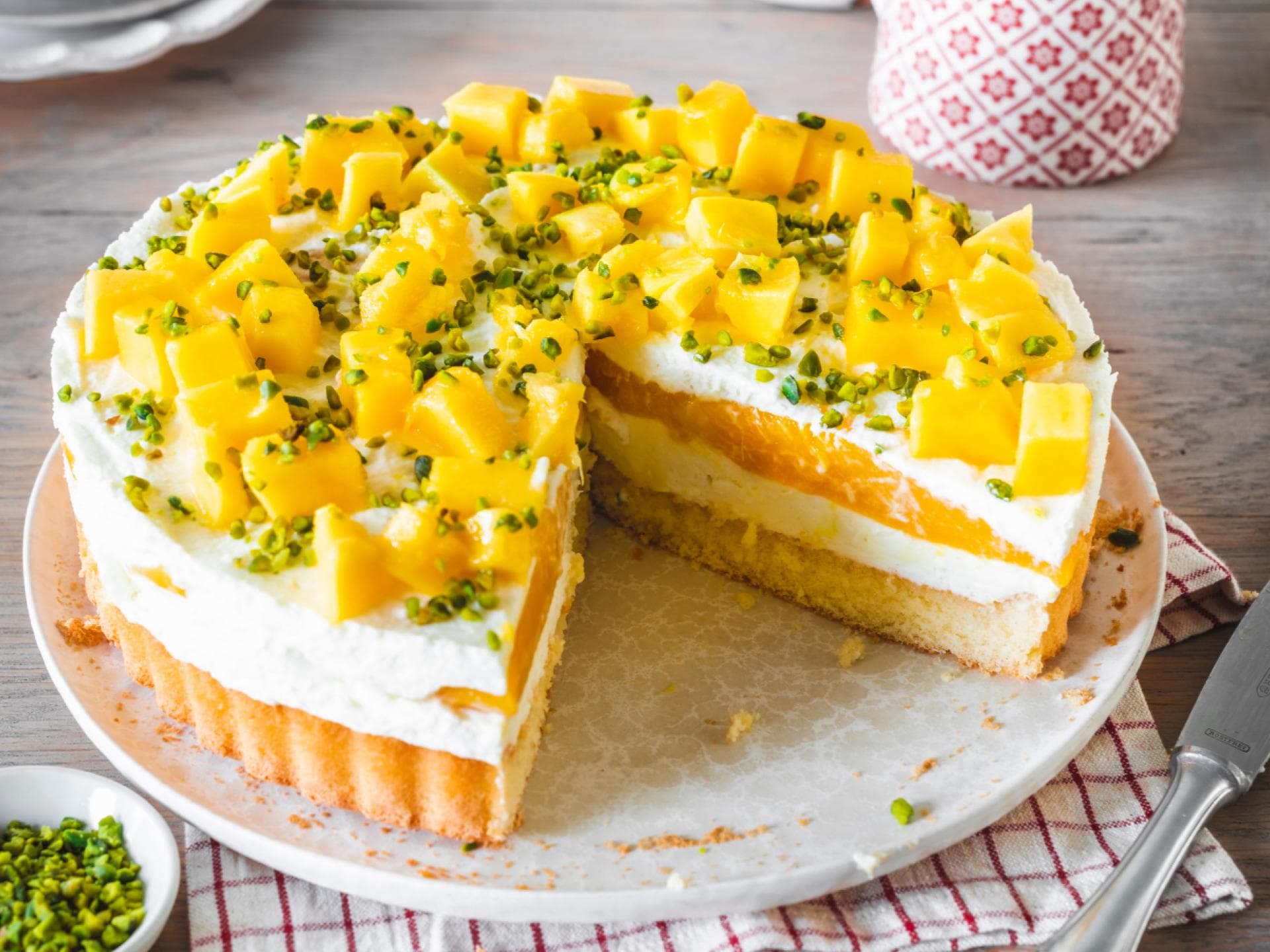 Mangotorte 