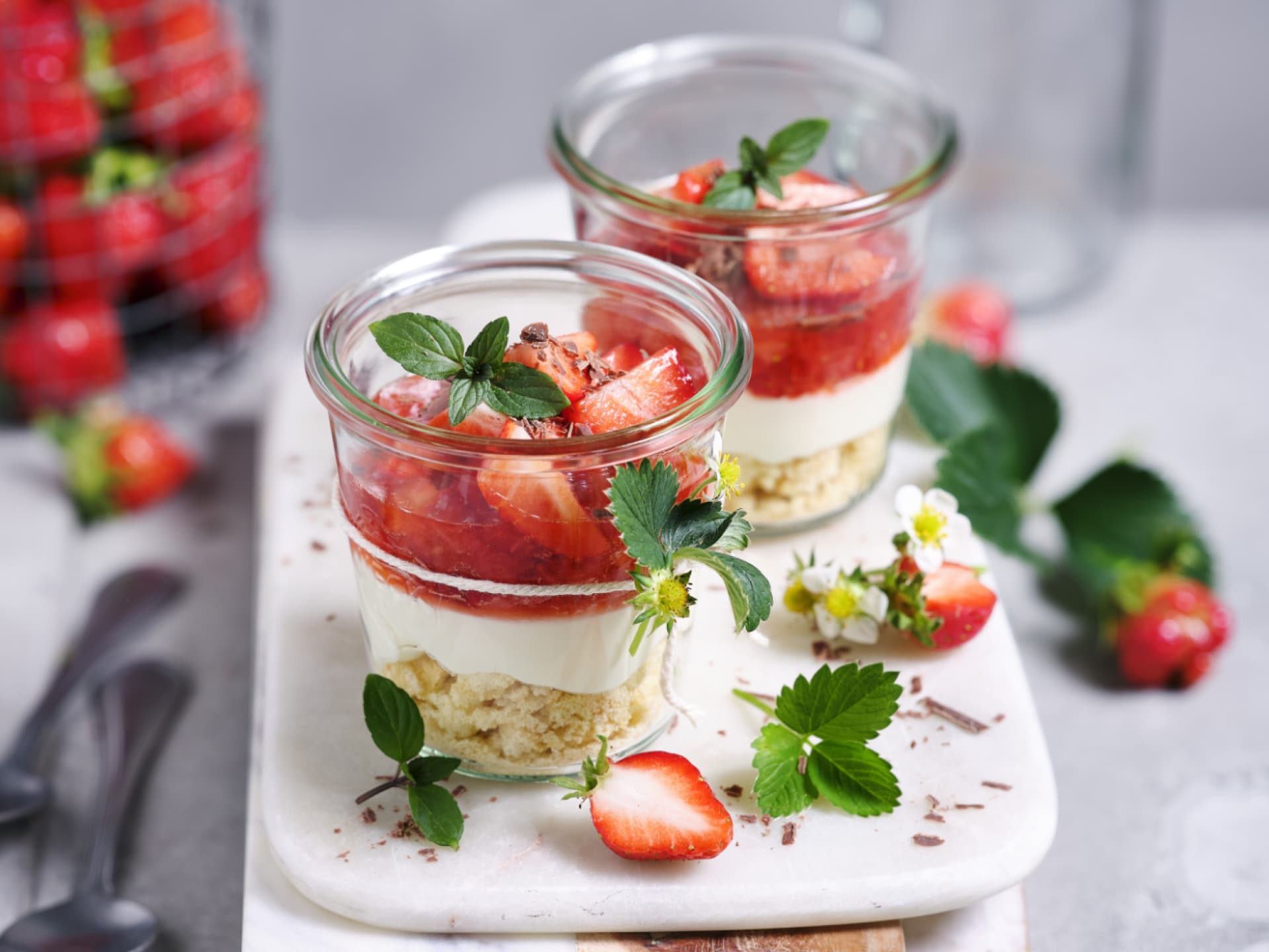 Erdbeer-Cheesecake 