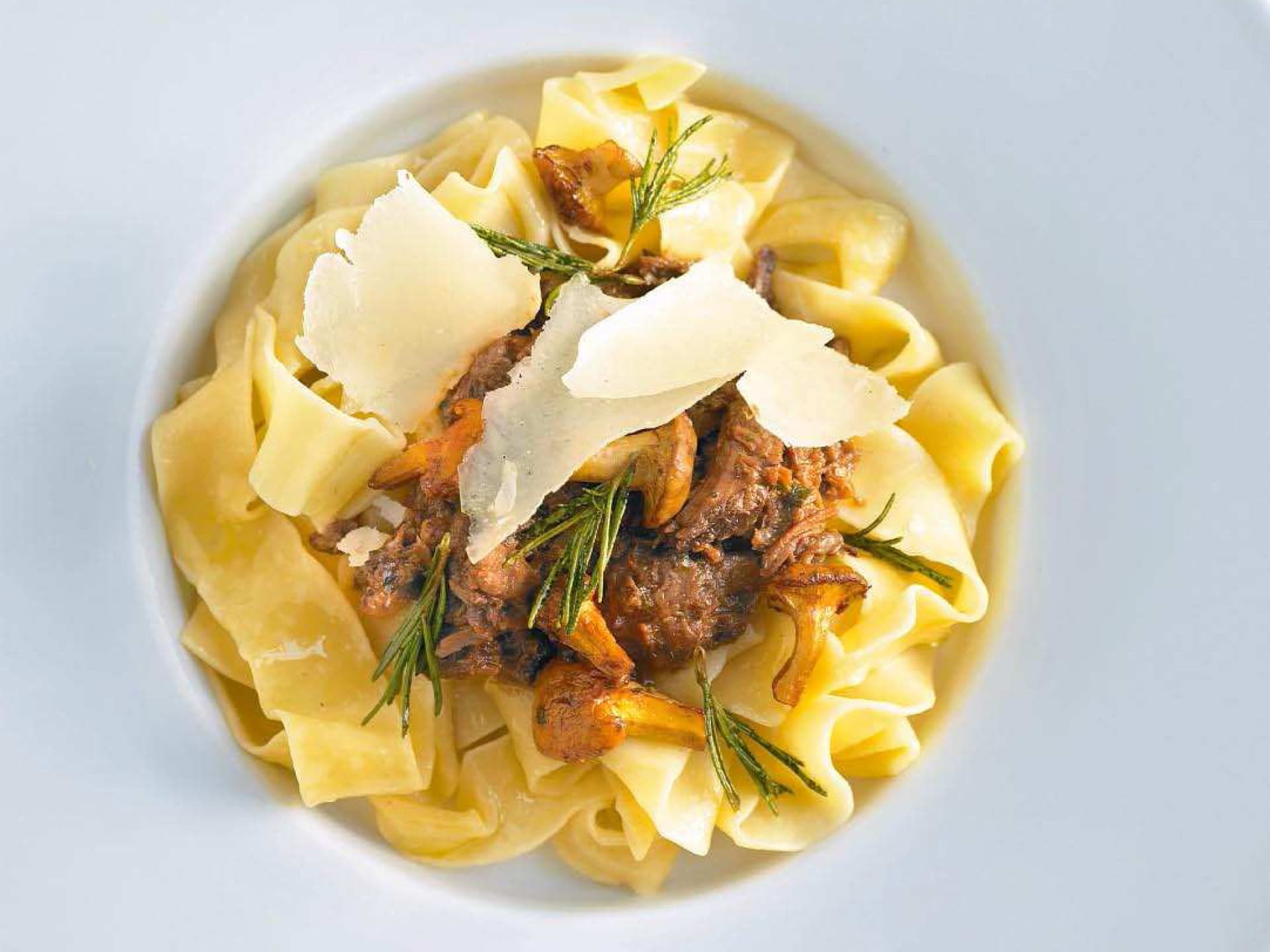 Wildschweinragout-Pasta von Cornelia Poletto