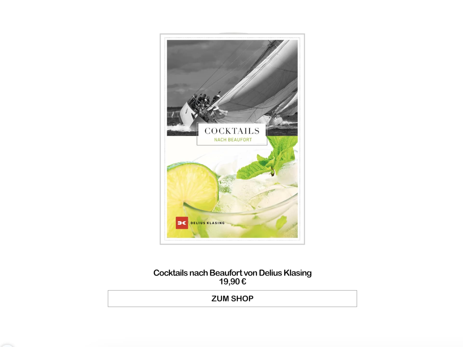 Cocktails nach Beaufort von Delius Klasing