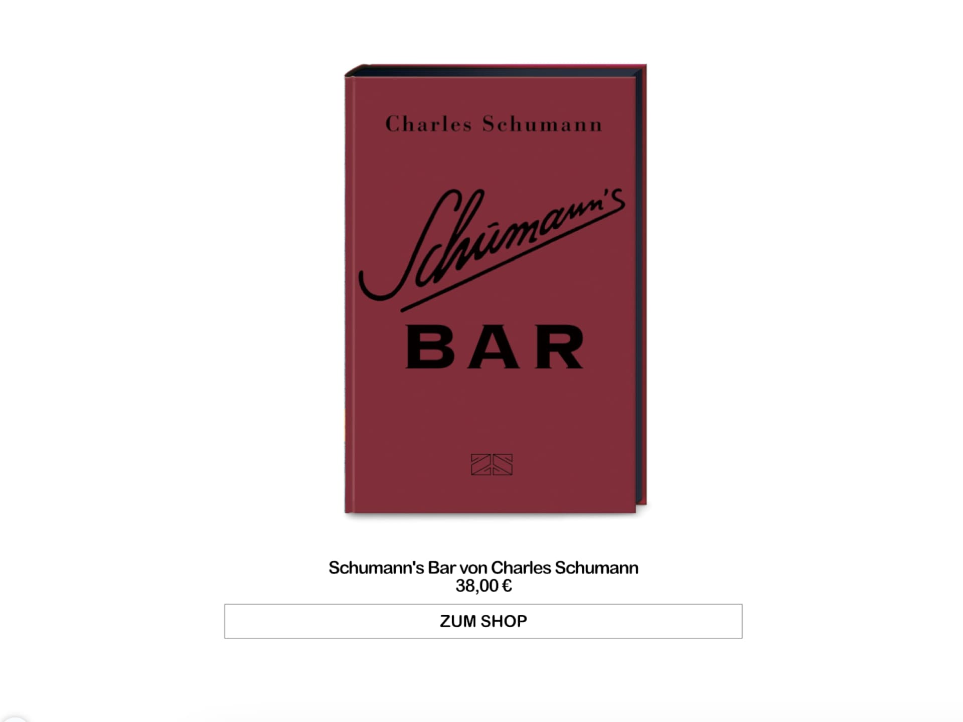 Schumann's Bar von Charles Schumann
