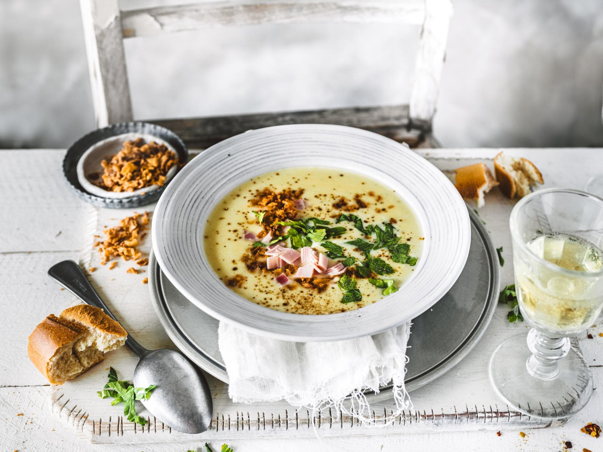 Schnelle Kartoffelsuppe 