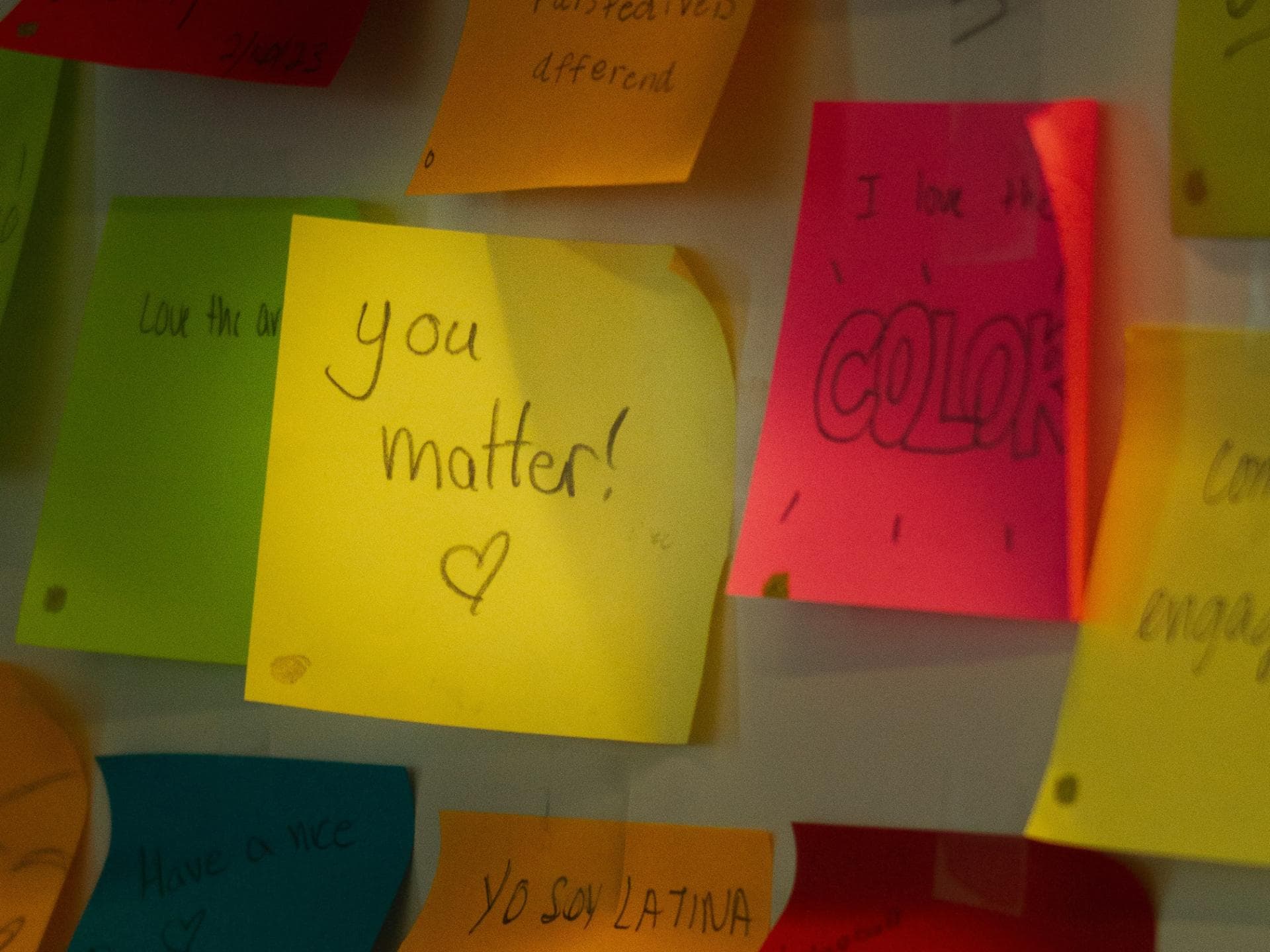 Post-It-Zettel "You Matter"