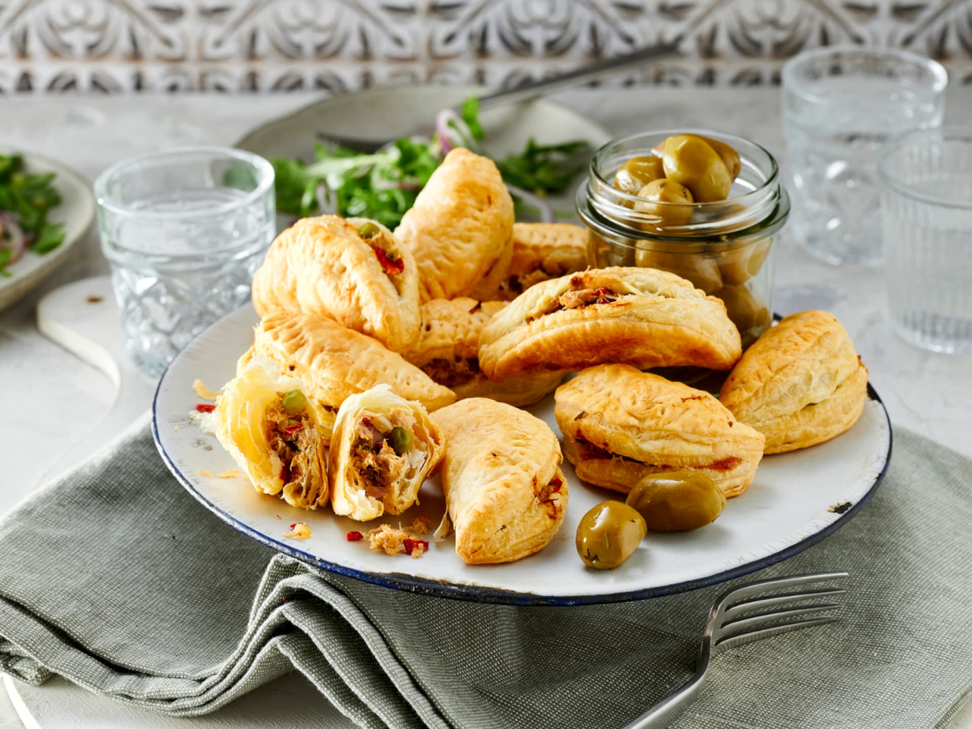 Thunfisch-Oliven-Empanadas