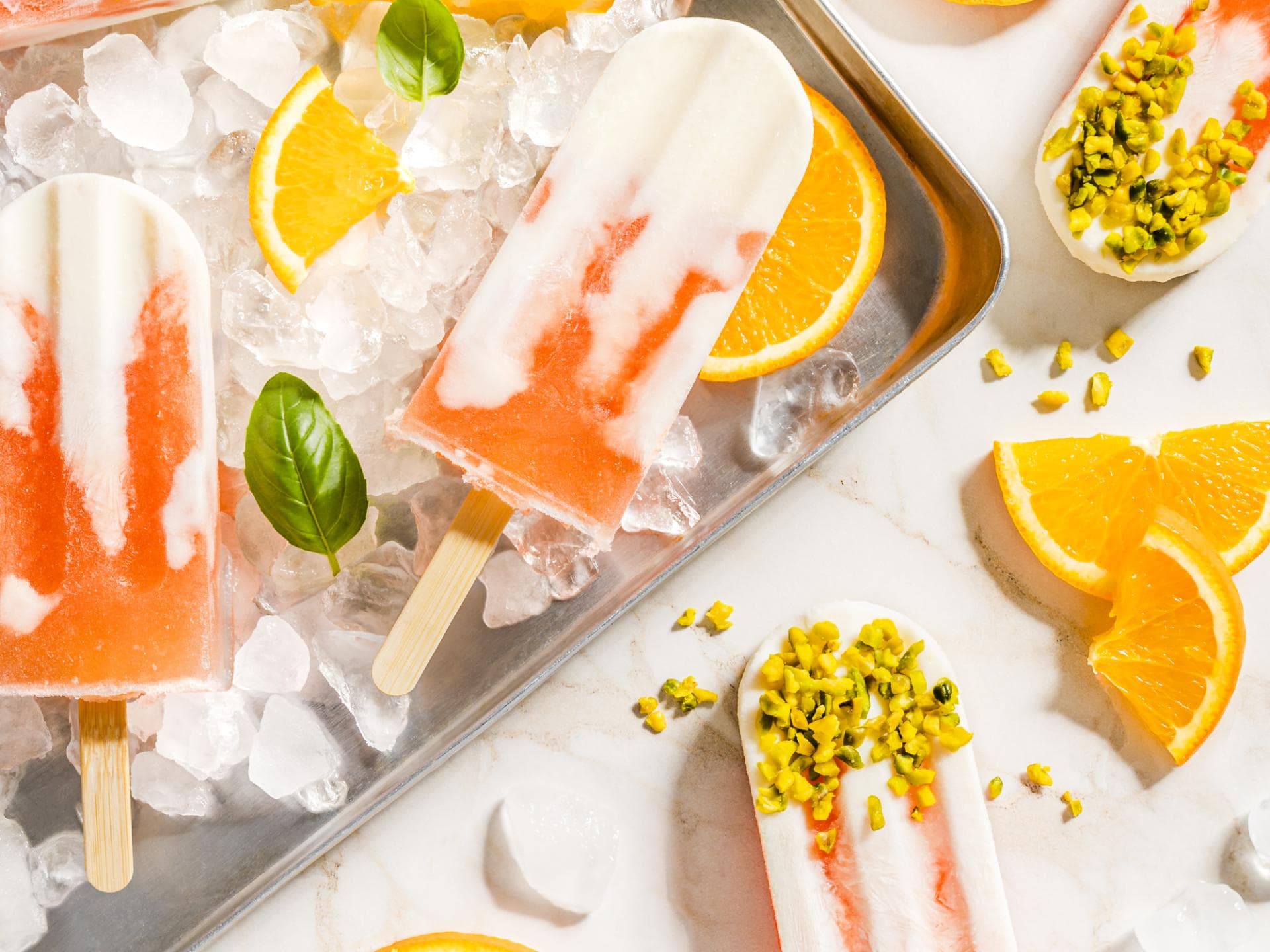 Poptails mit Cider Orange
