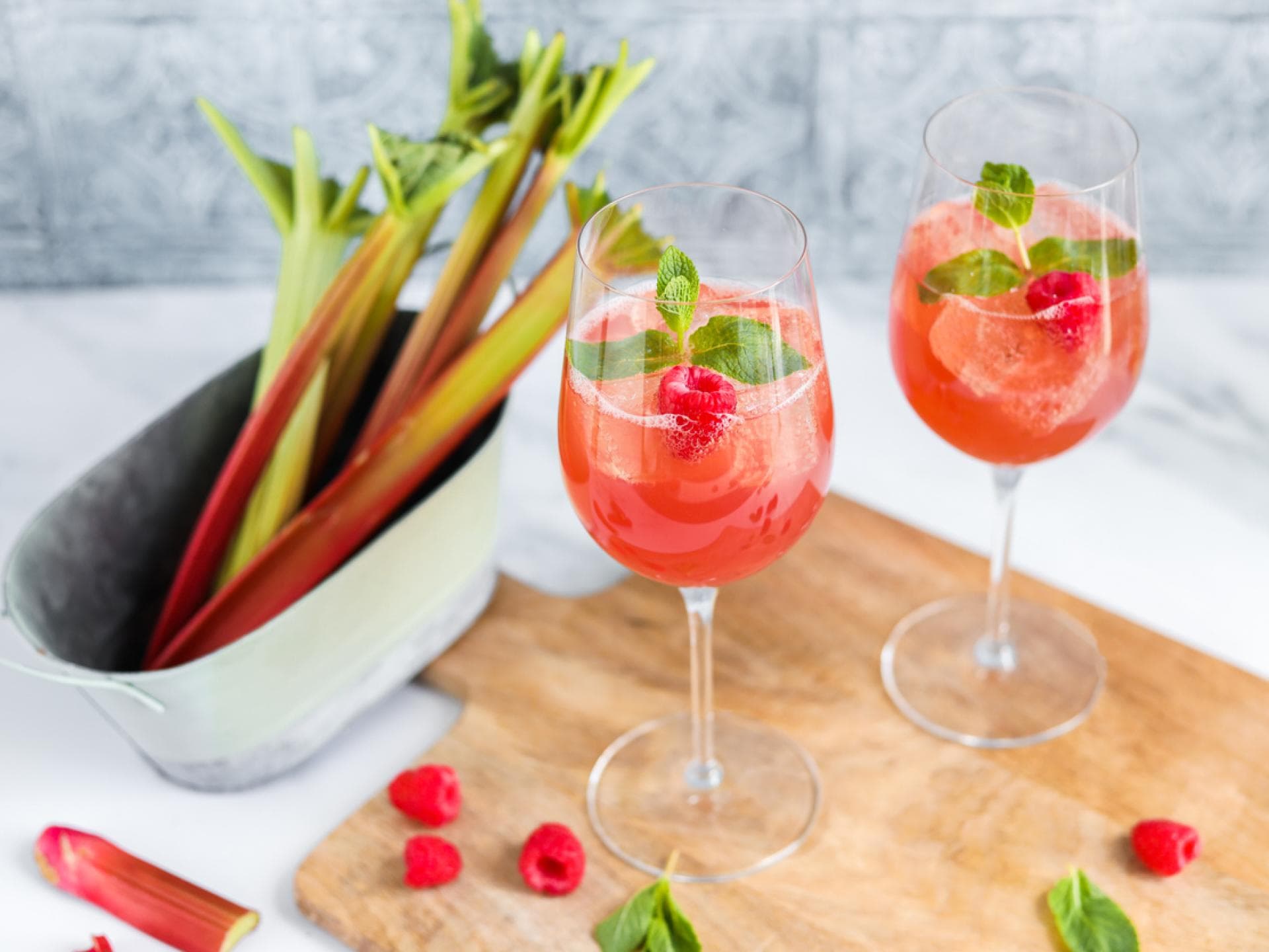Rhabarber Spritz Rhabarber Spritz