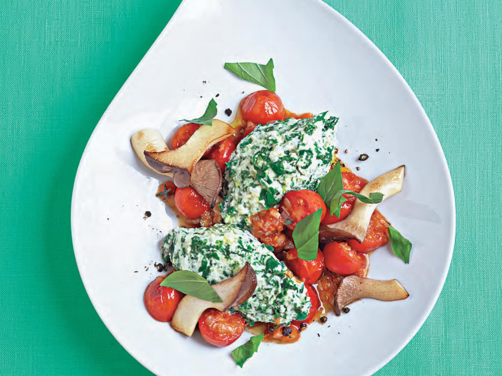 Ricotta-Spinat-Nocken 