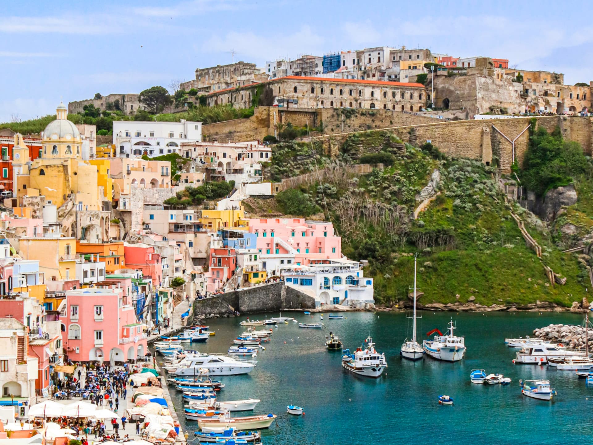 Die italienische Insel Procida